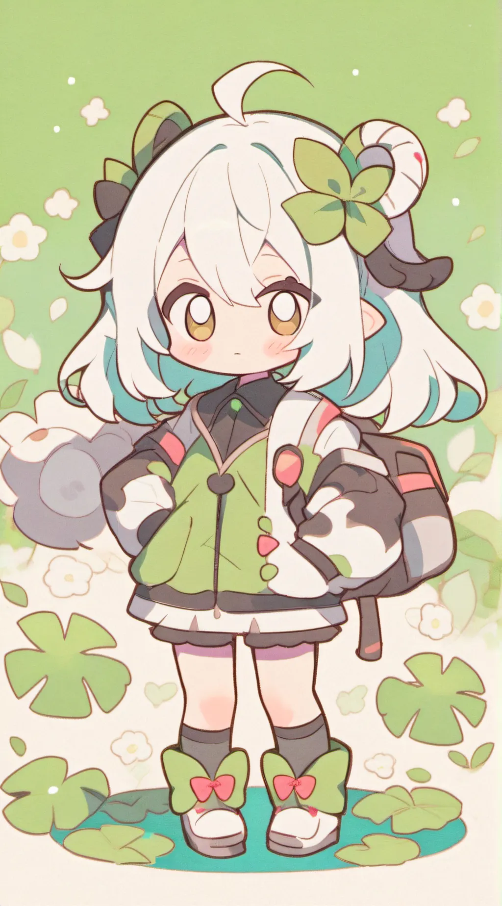 ai character: New Teacher (B) background