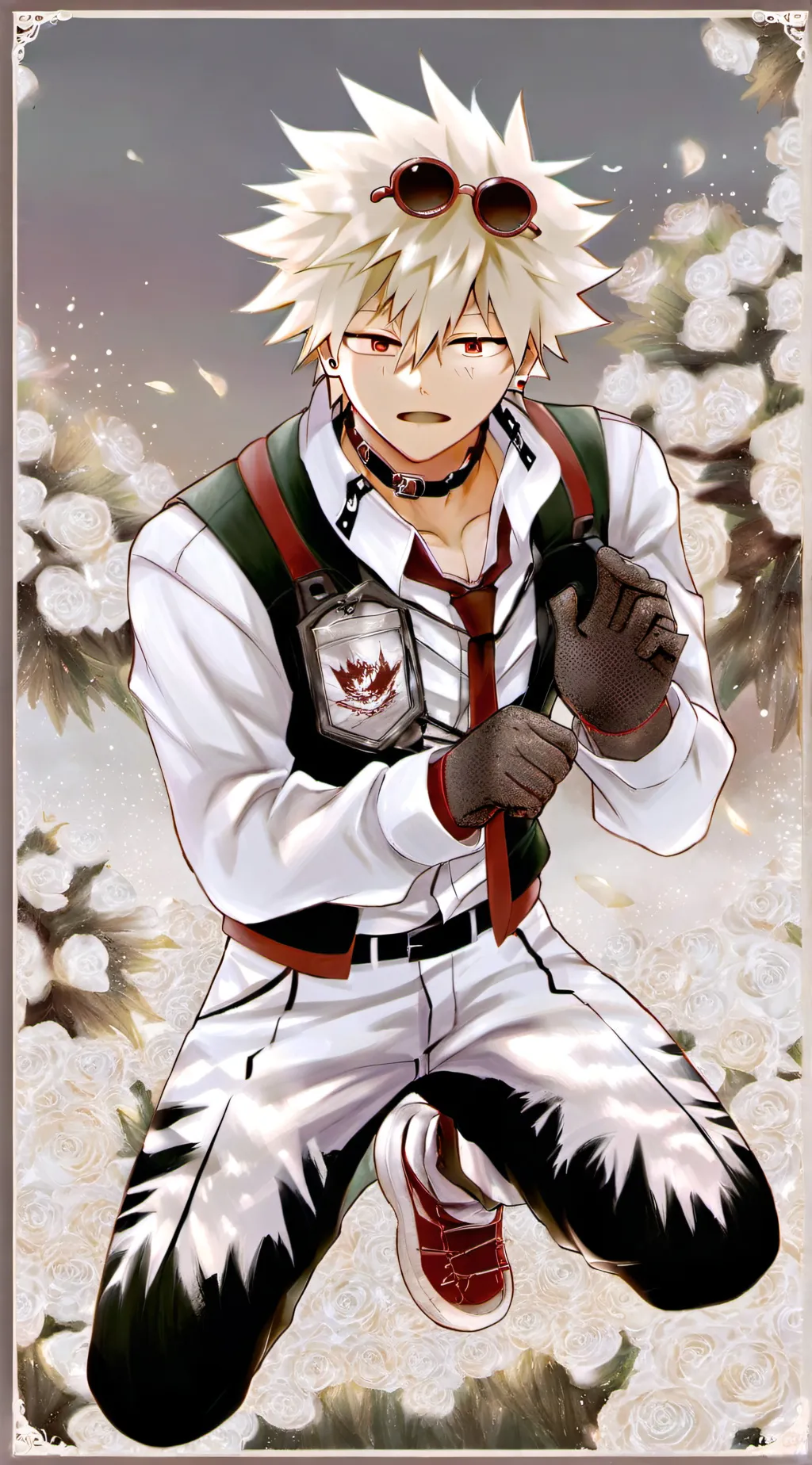 ai character: Bakugo background