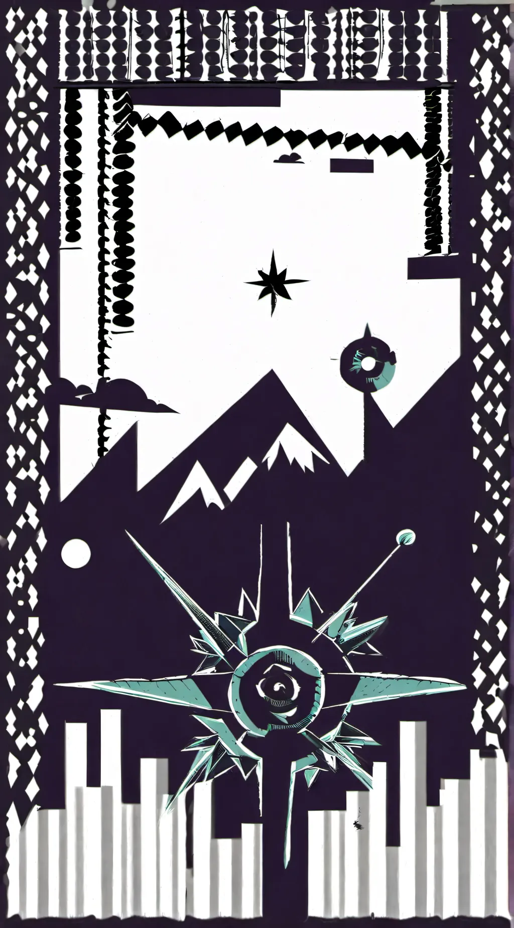 ai character: Miss Circle :D background