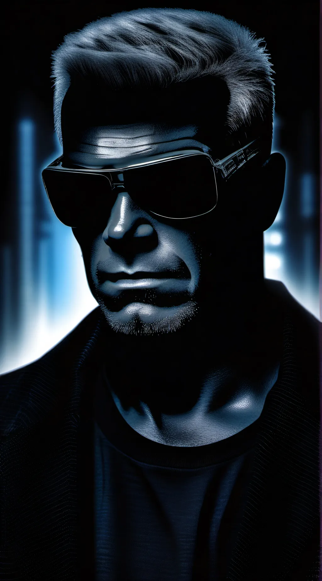 ai character: Arnold  background