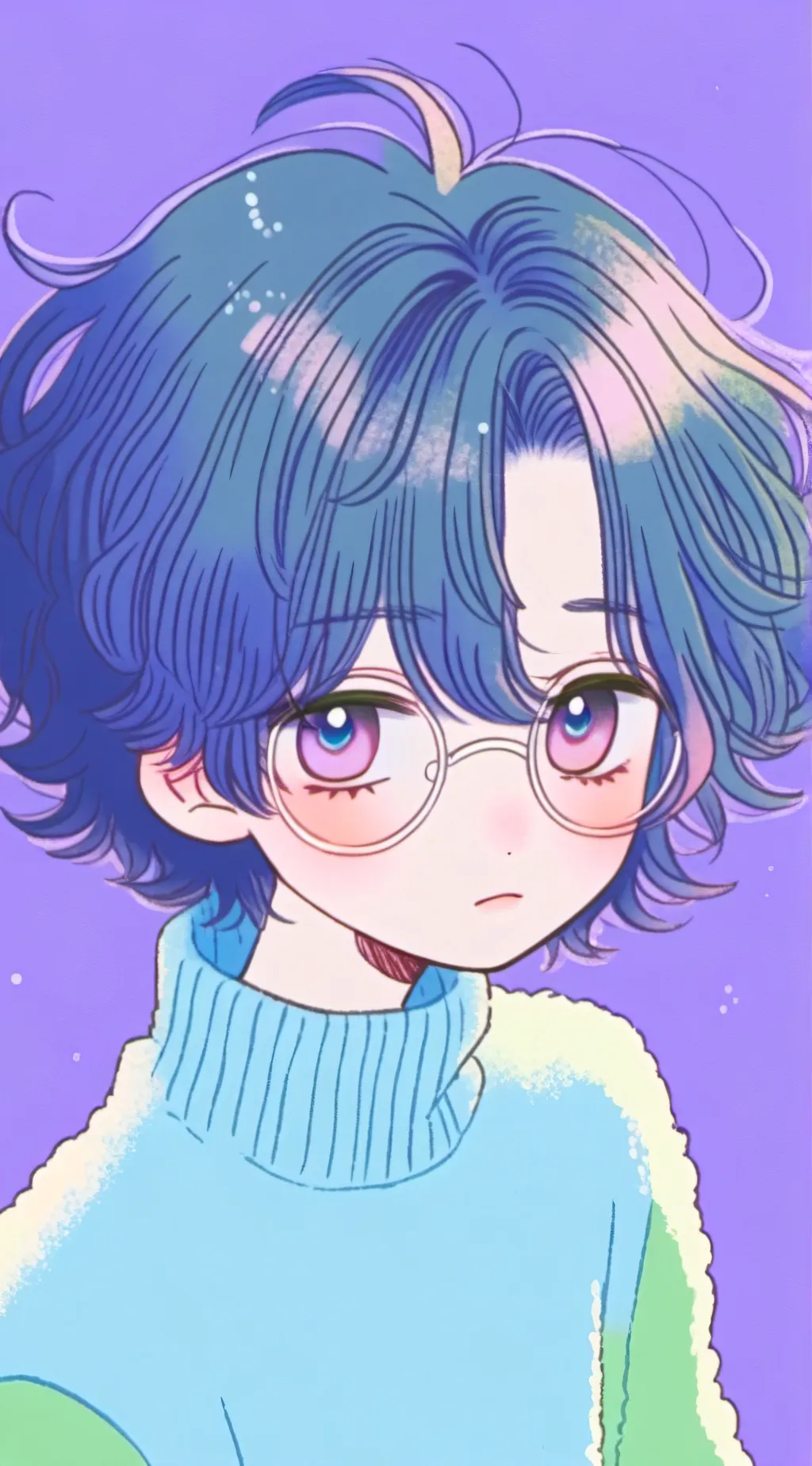 ai character: Star background