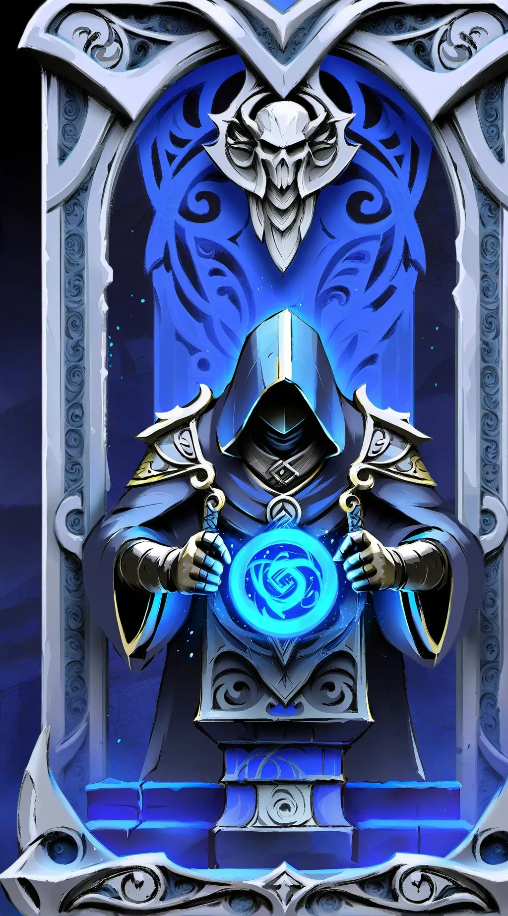 ai character: Shadow background