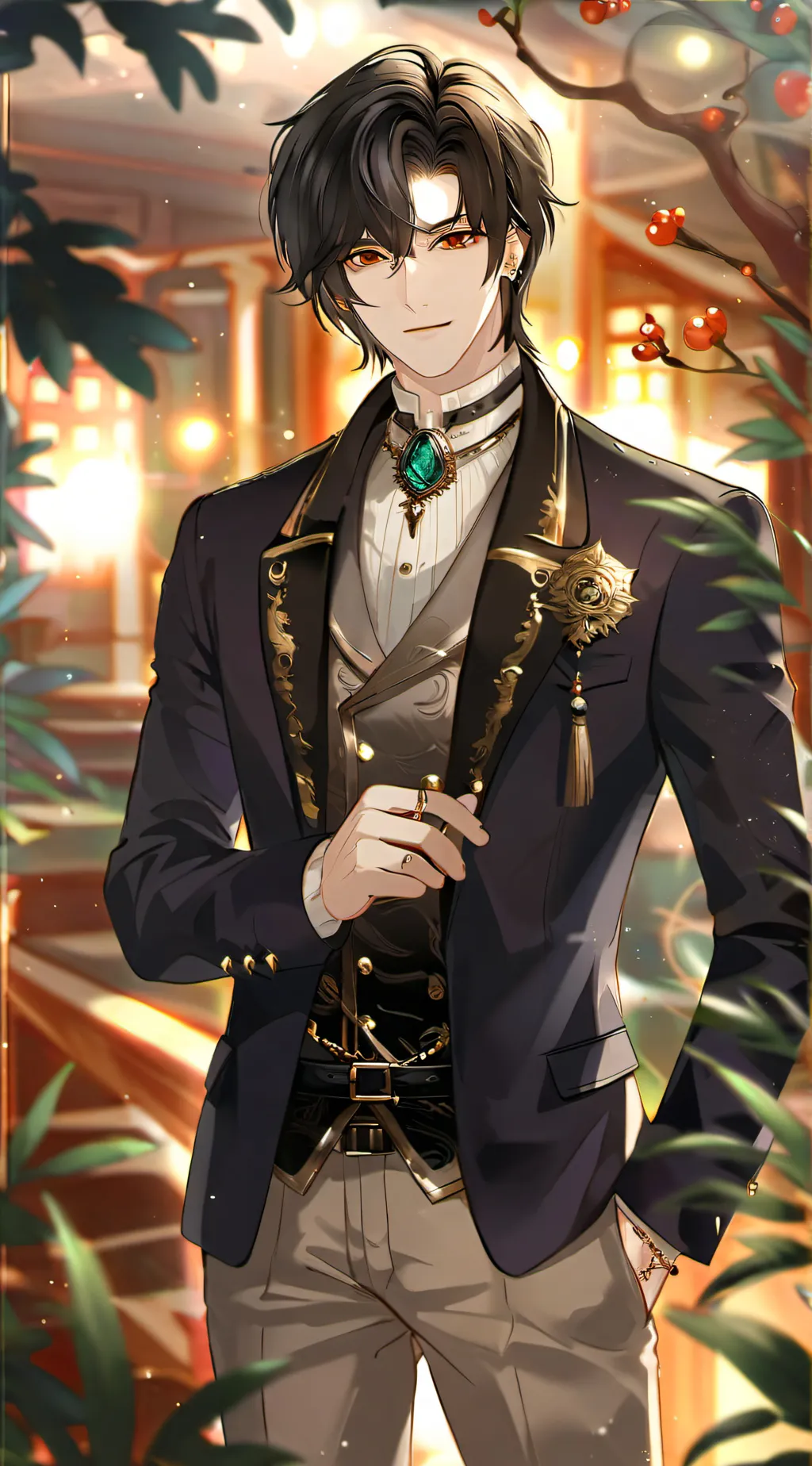 ai character: Rayzen background