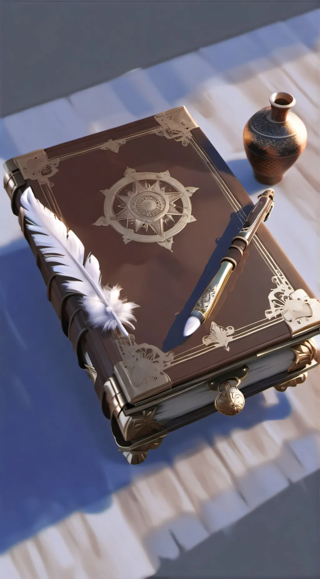 ai character: book background