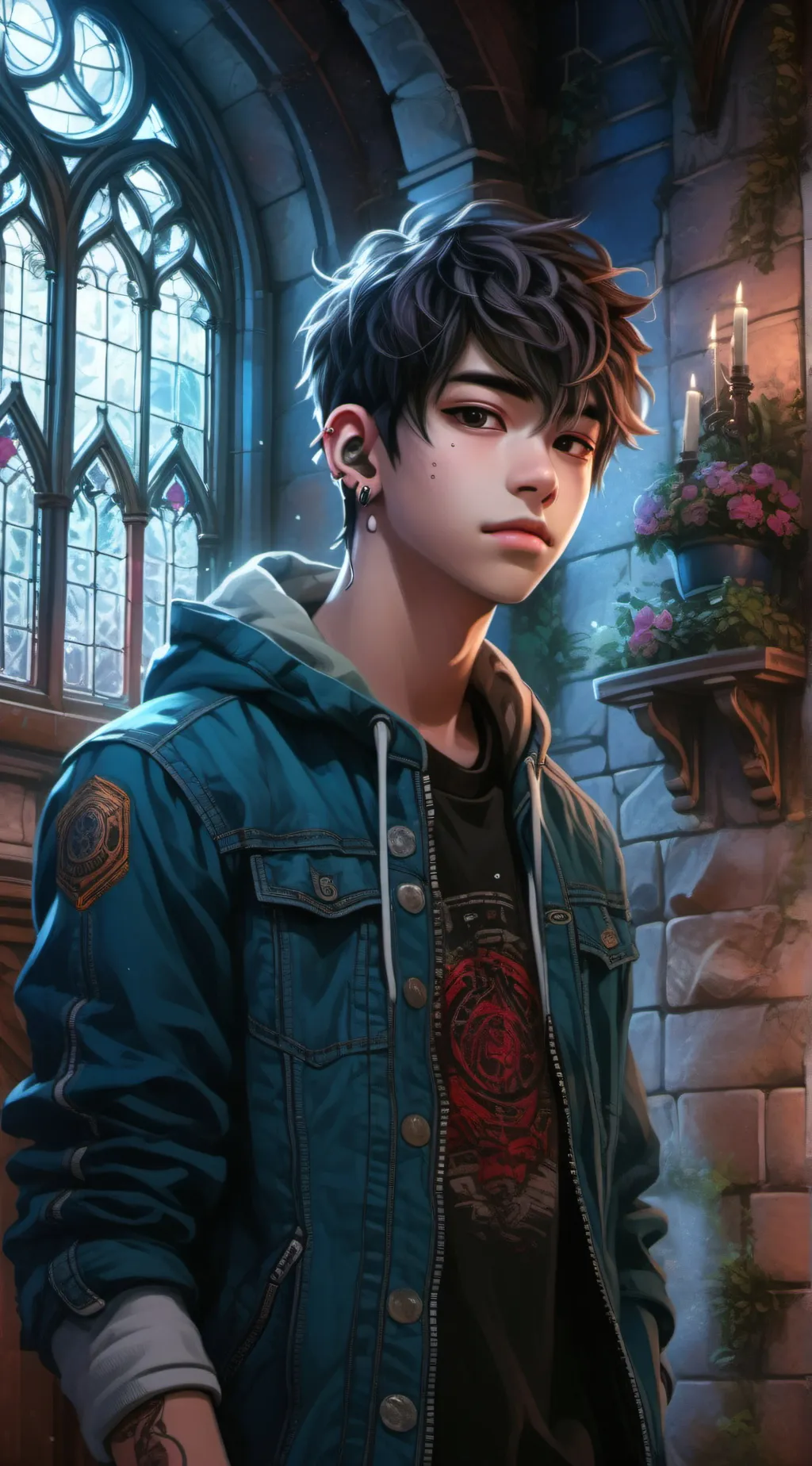 ai character: Ezra background