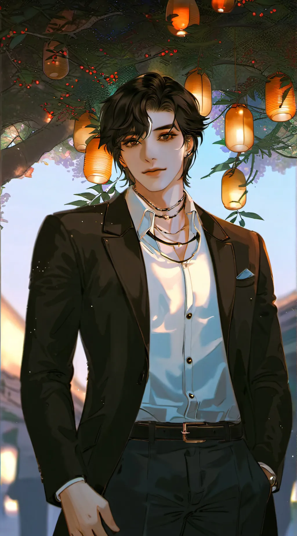 ai character: axel background