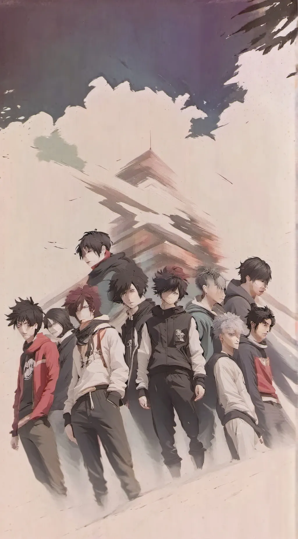 ai character: leaving mha background