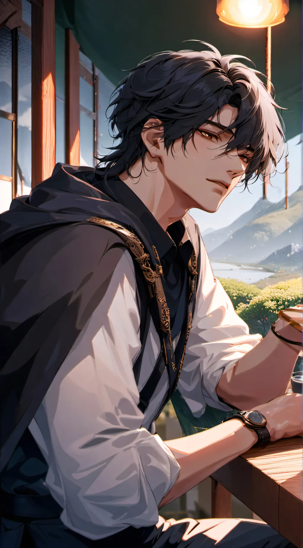 ai character: Rhys background