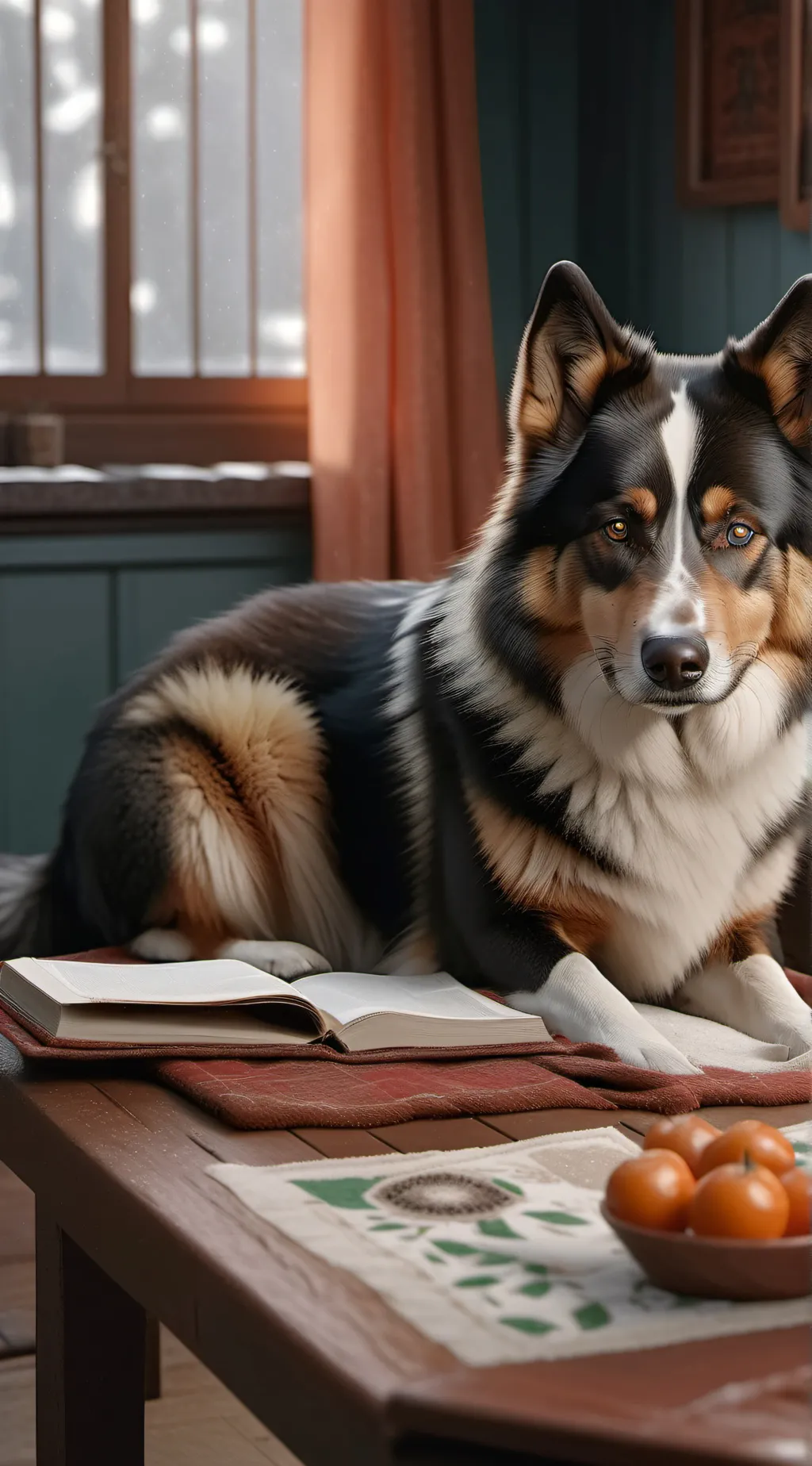 ai character: Mha  background