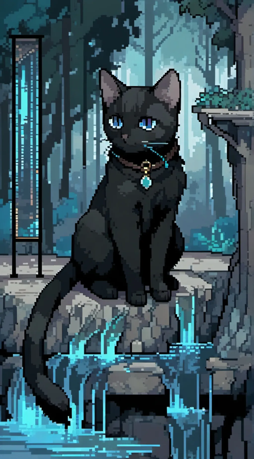 ai character: Venting Cat♡ background