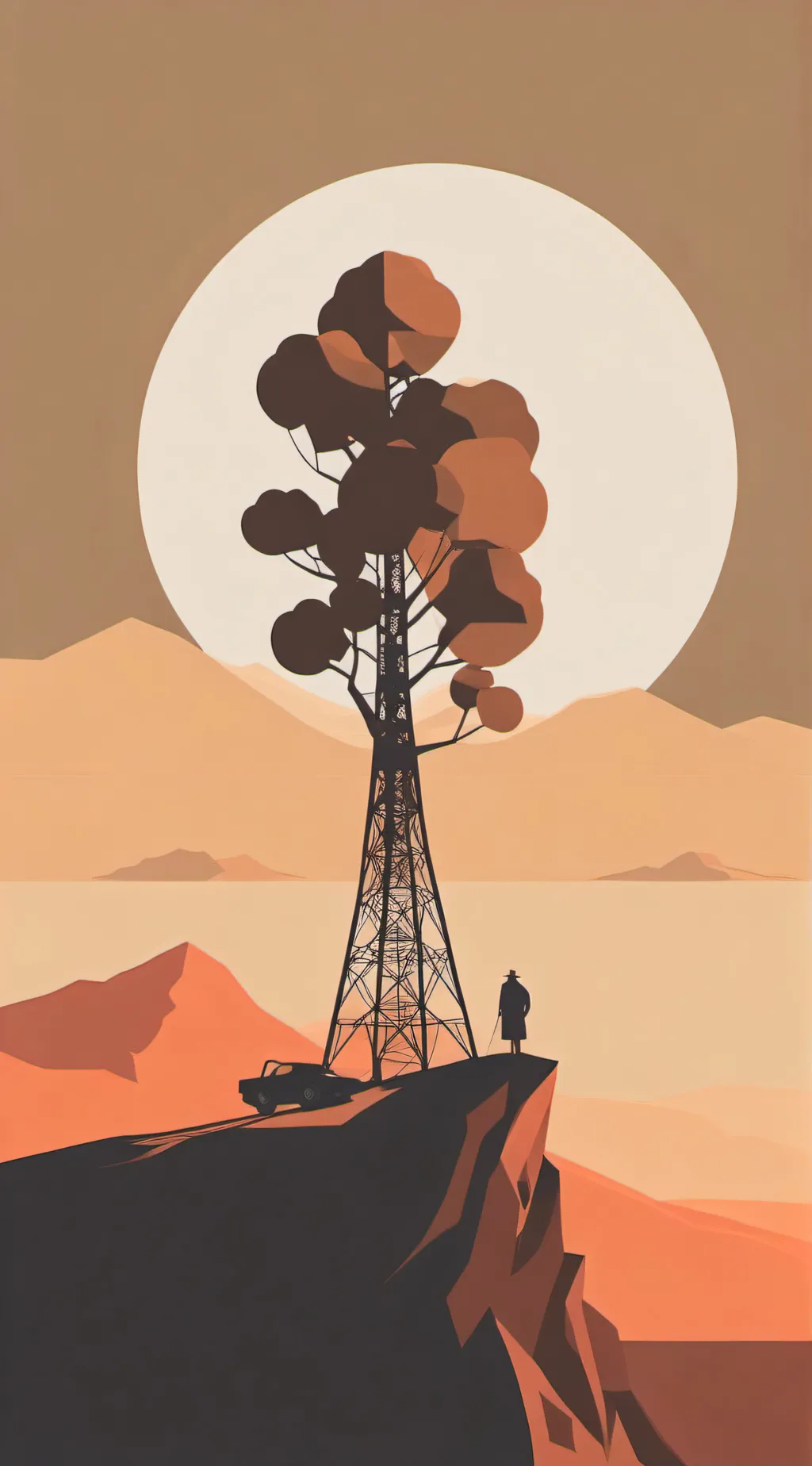 ai character: No background