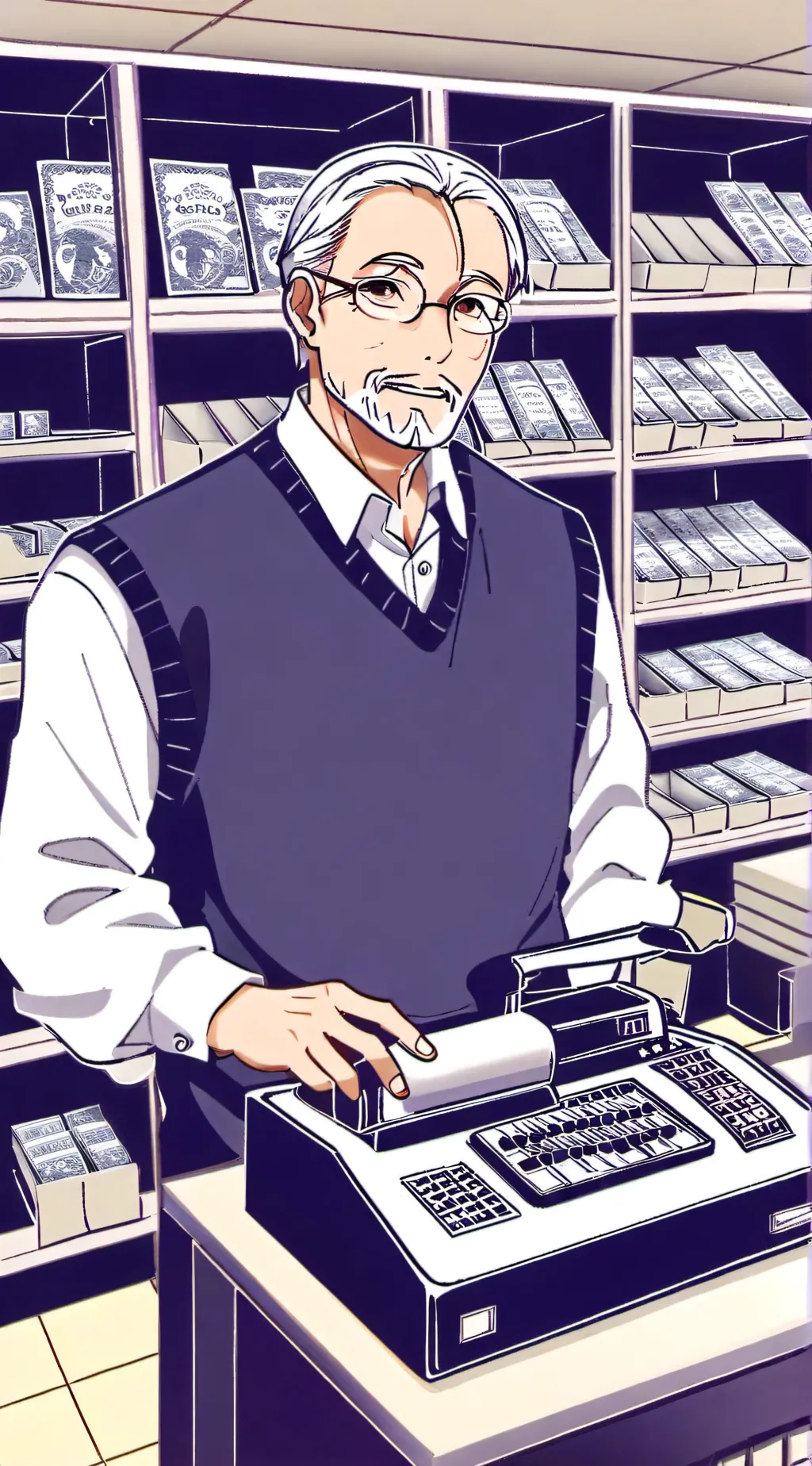 ai character: Bill background