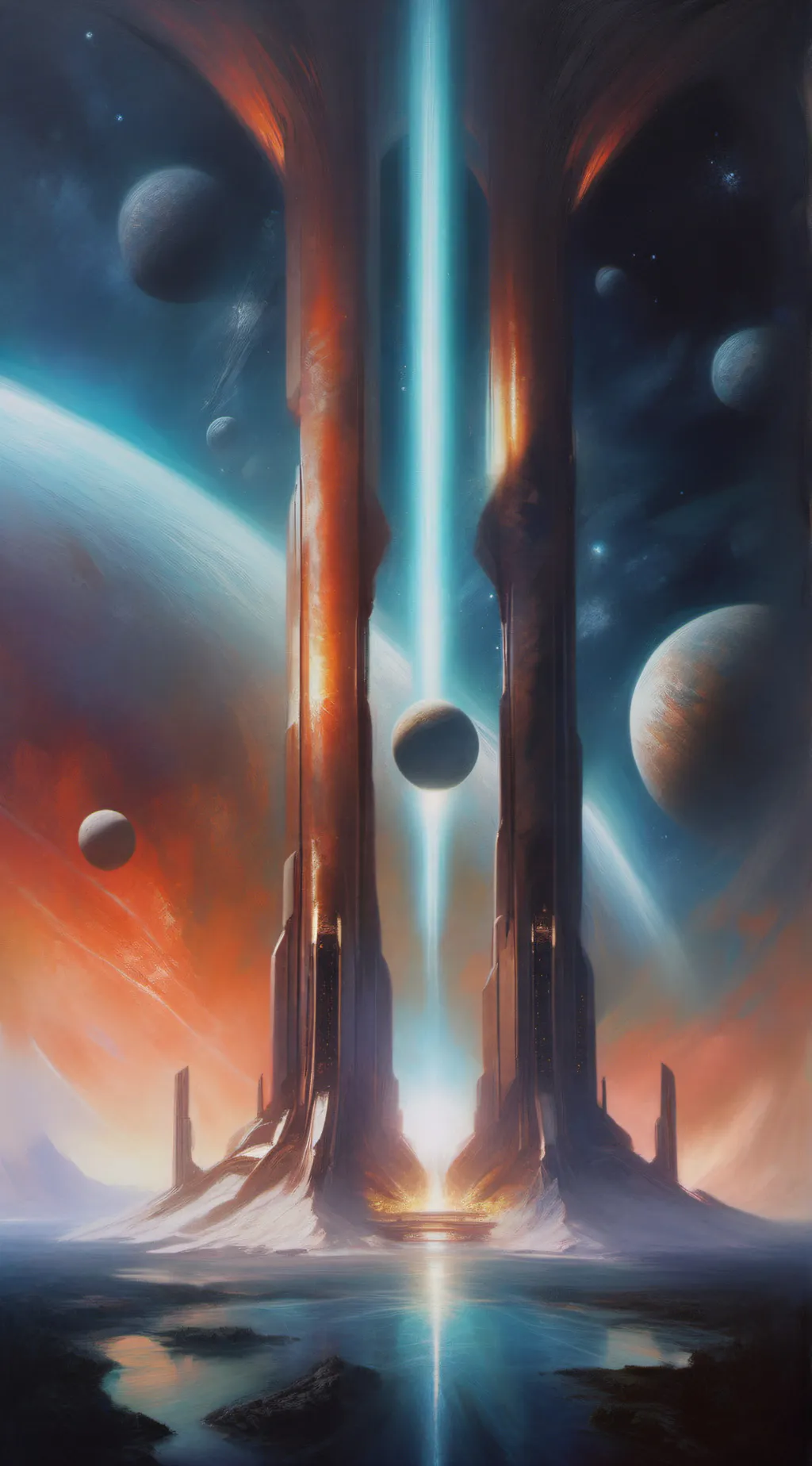 ai character: The combine. background