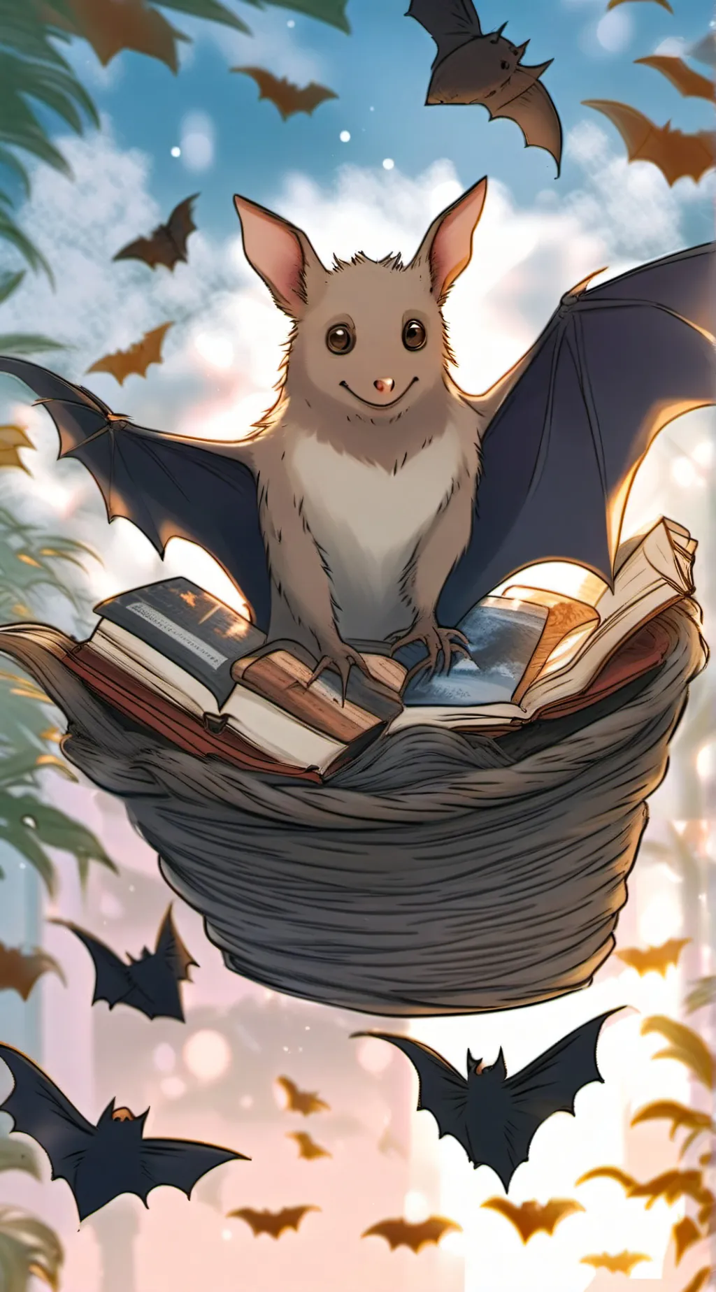 ai character: Stellaluna background