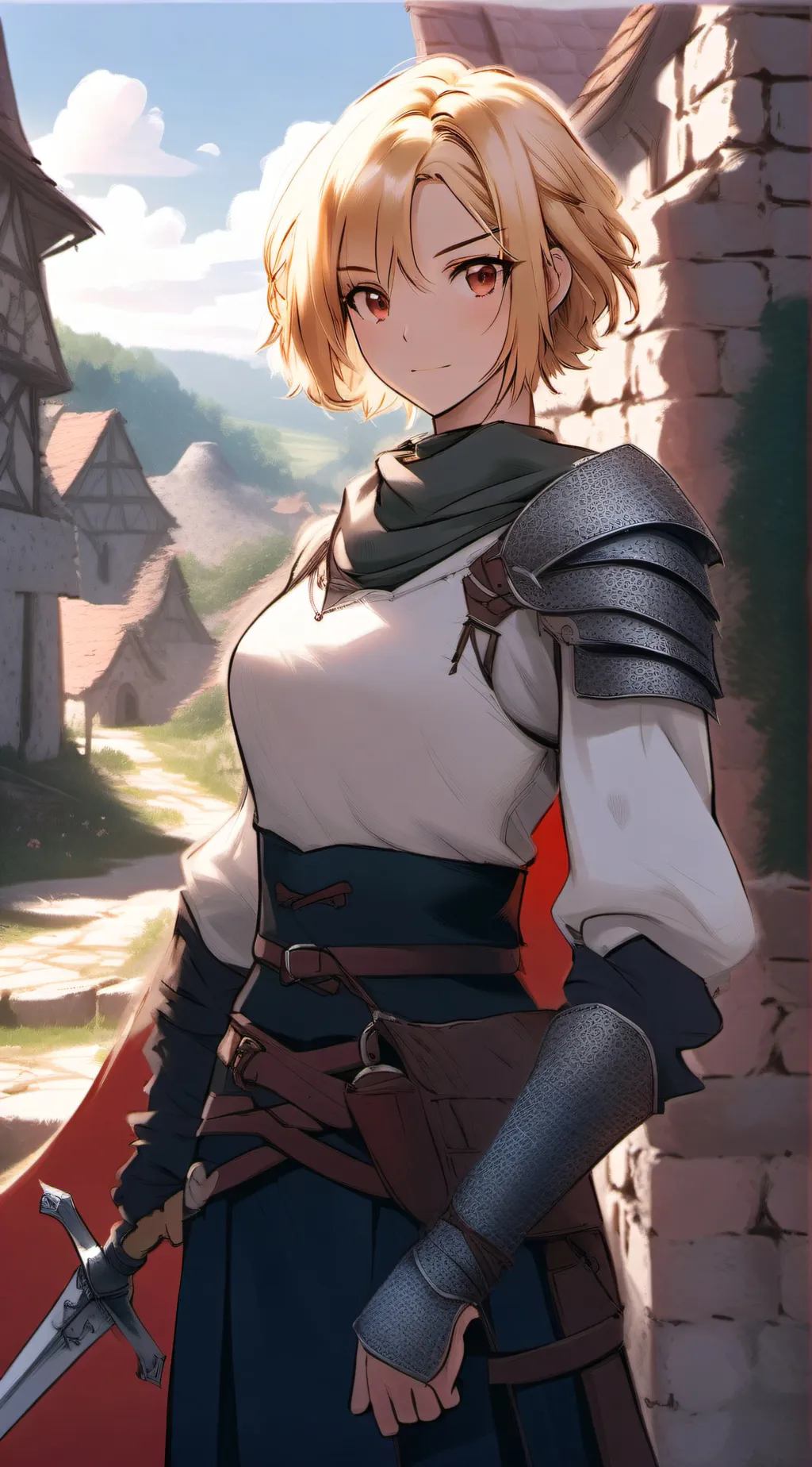 ai character: Melina Valentine background