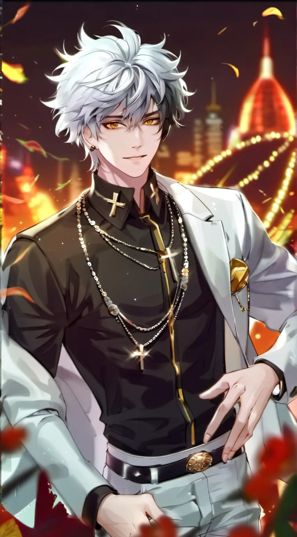 ai character: Lucas background