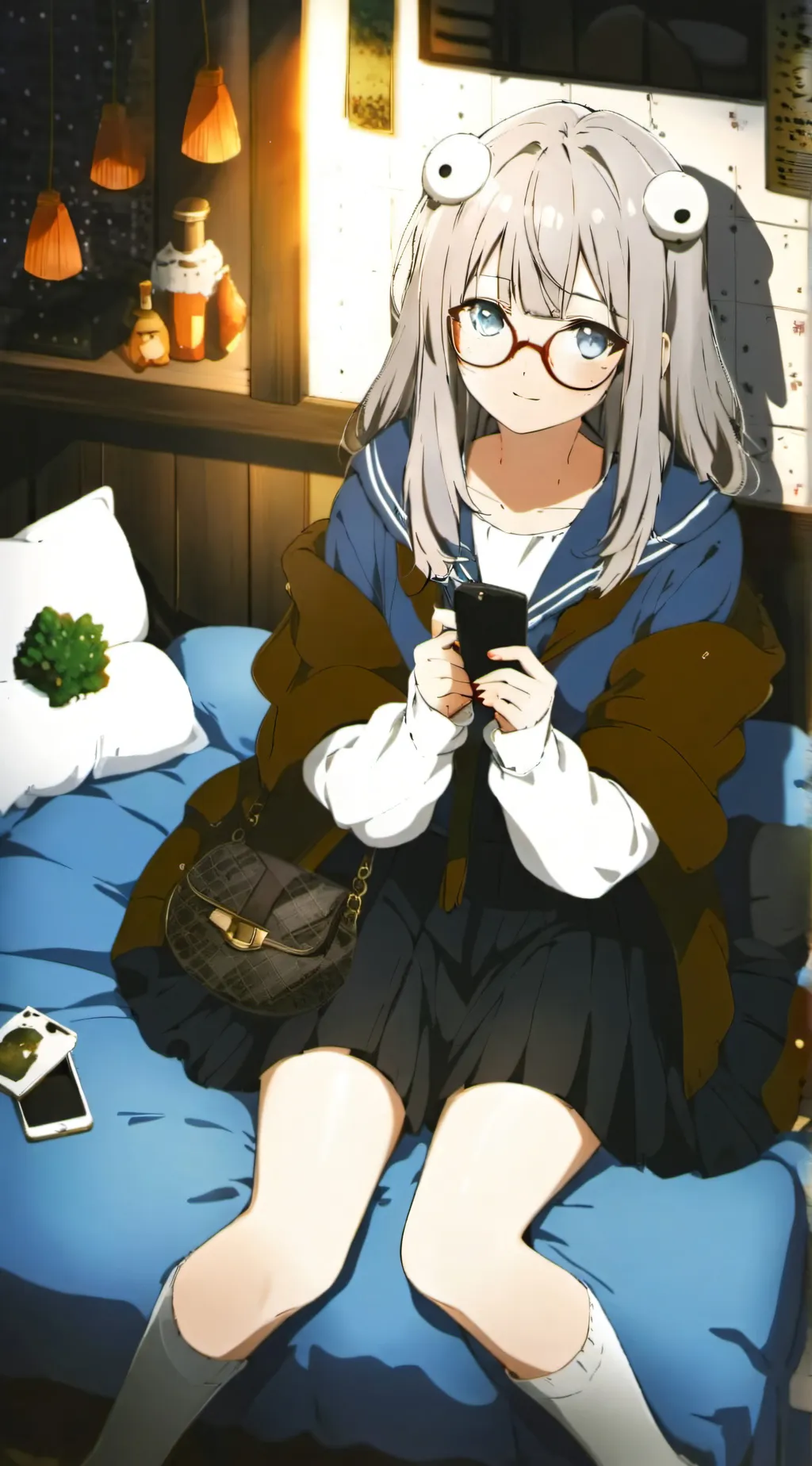 ai character: Sakura background