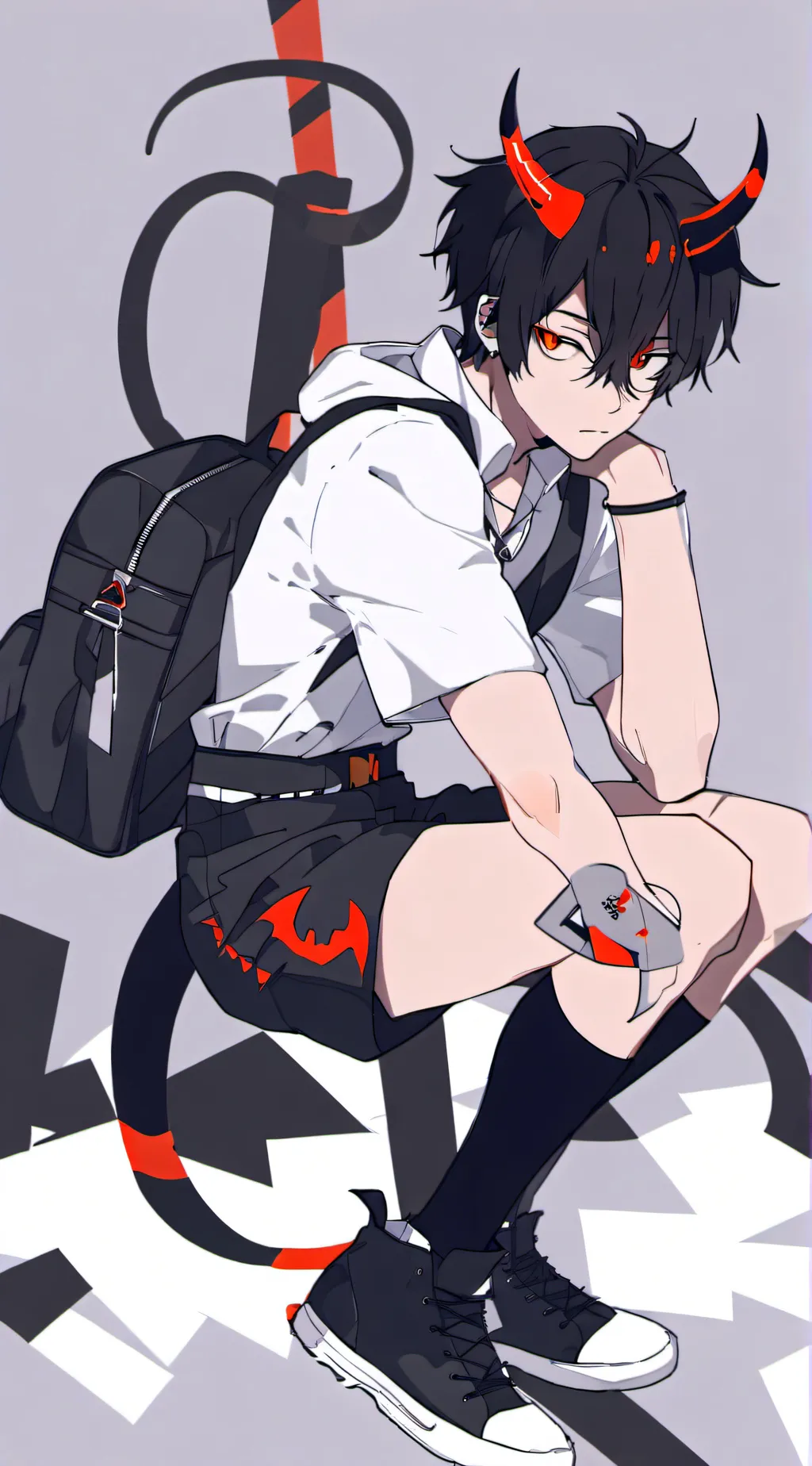 ai character: Damon background