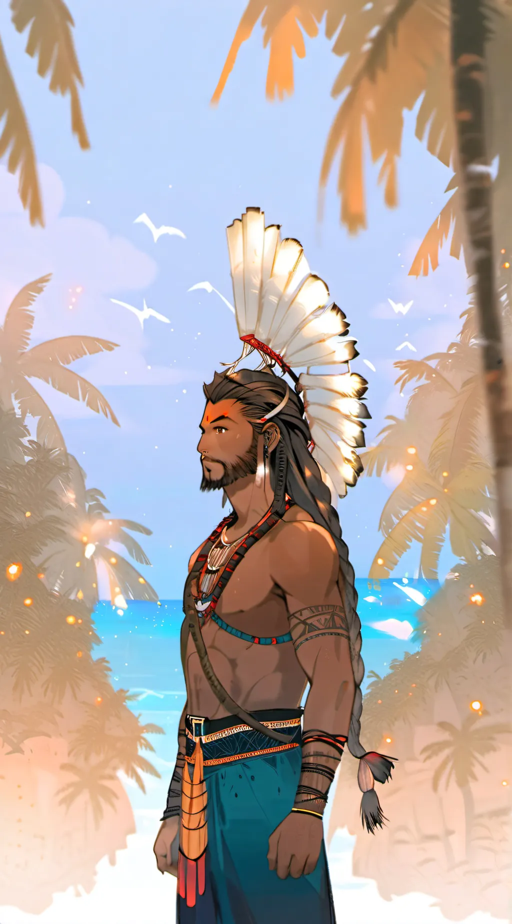 ai character: Melanesians background