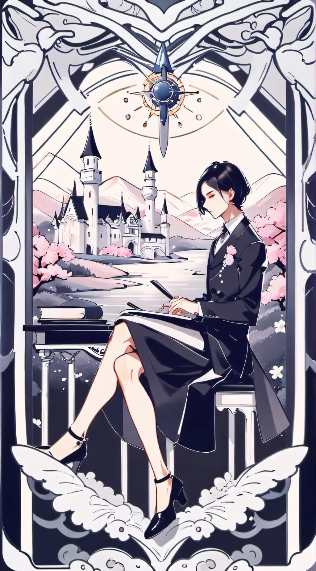 ai character: therapy background