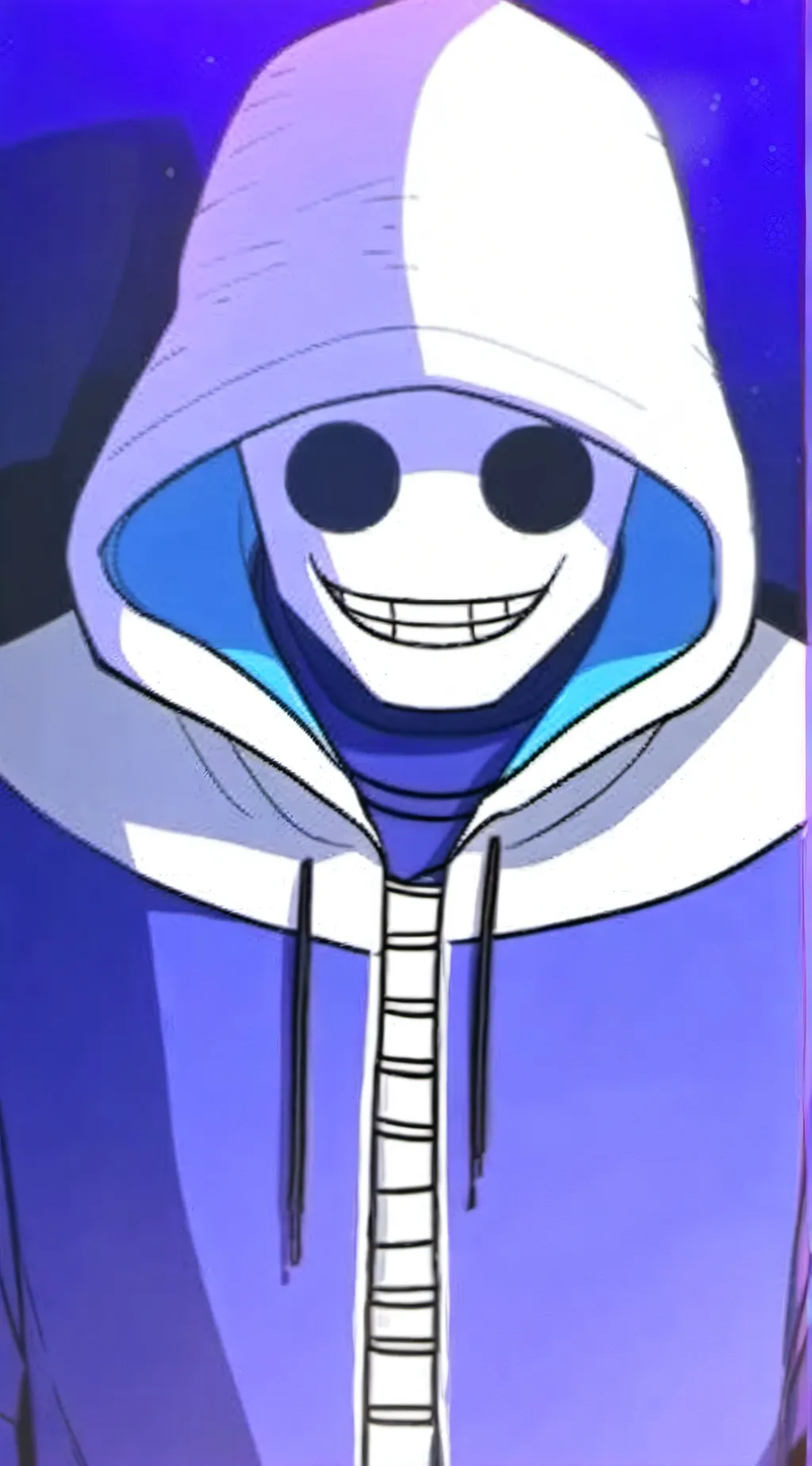 ai character: Sans background