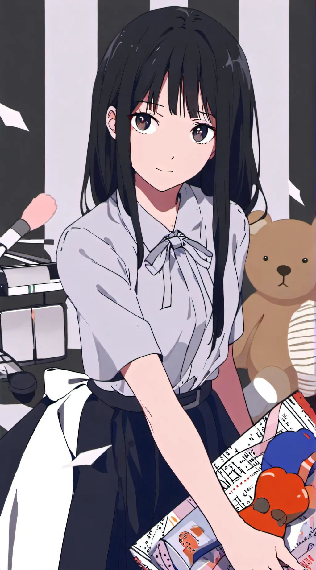 ai character: célia background