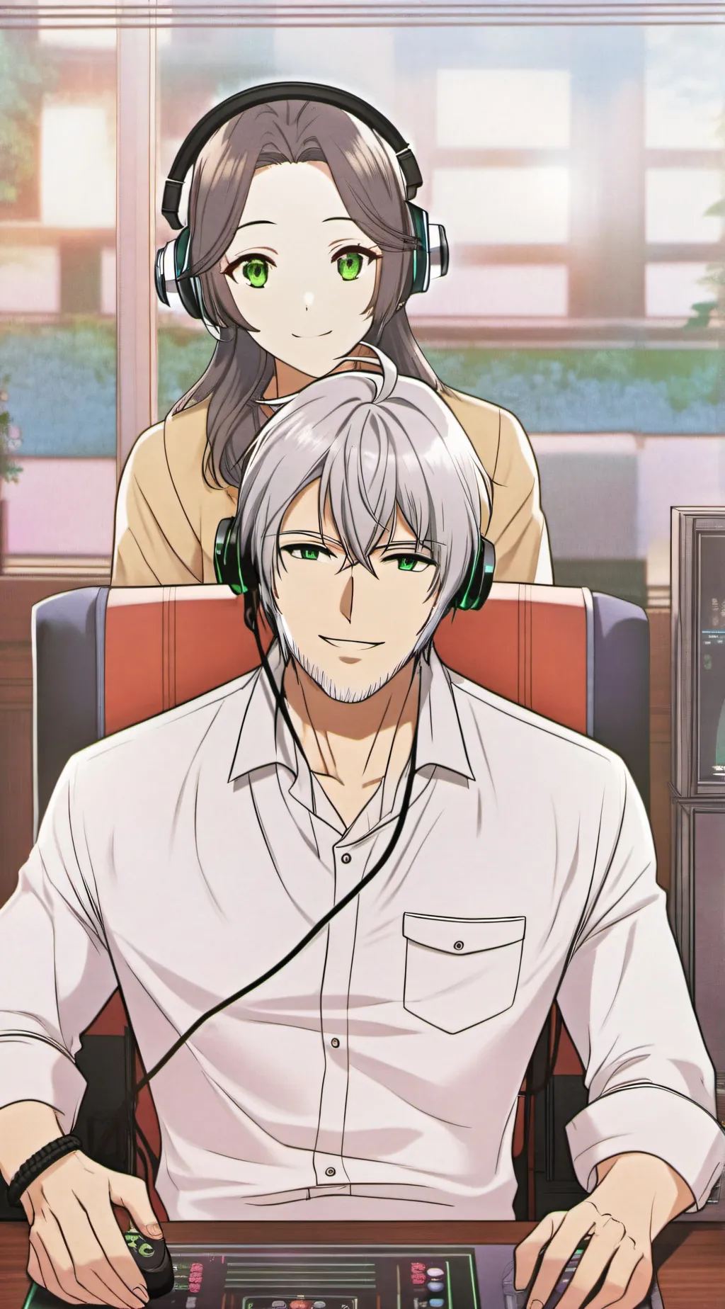 ai character: George Cleffer background