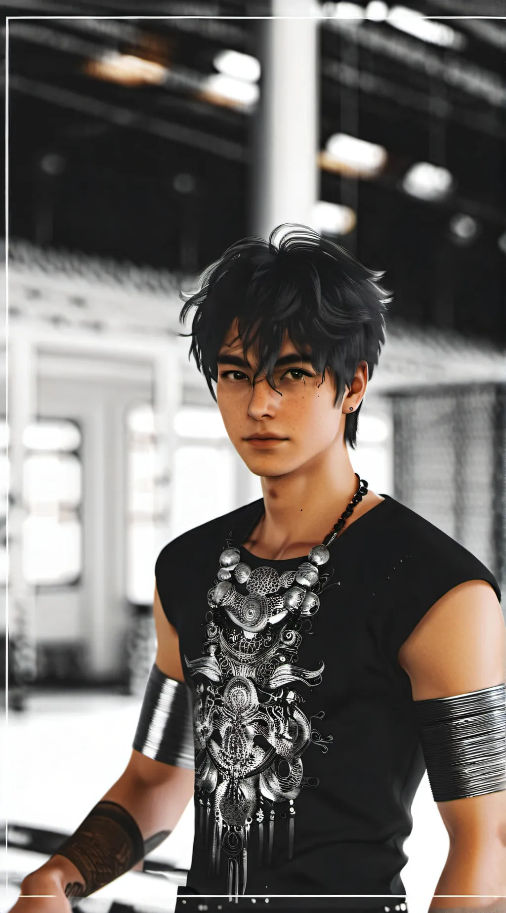 ai character: Colby and Sam background