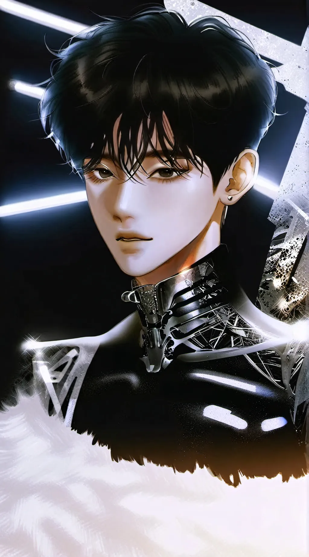 ai character: Kaizer  background