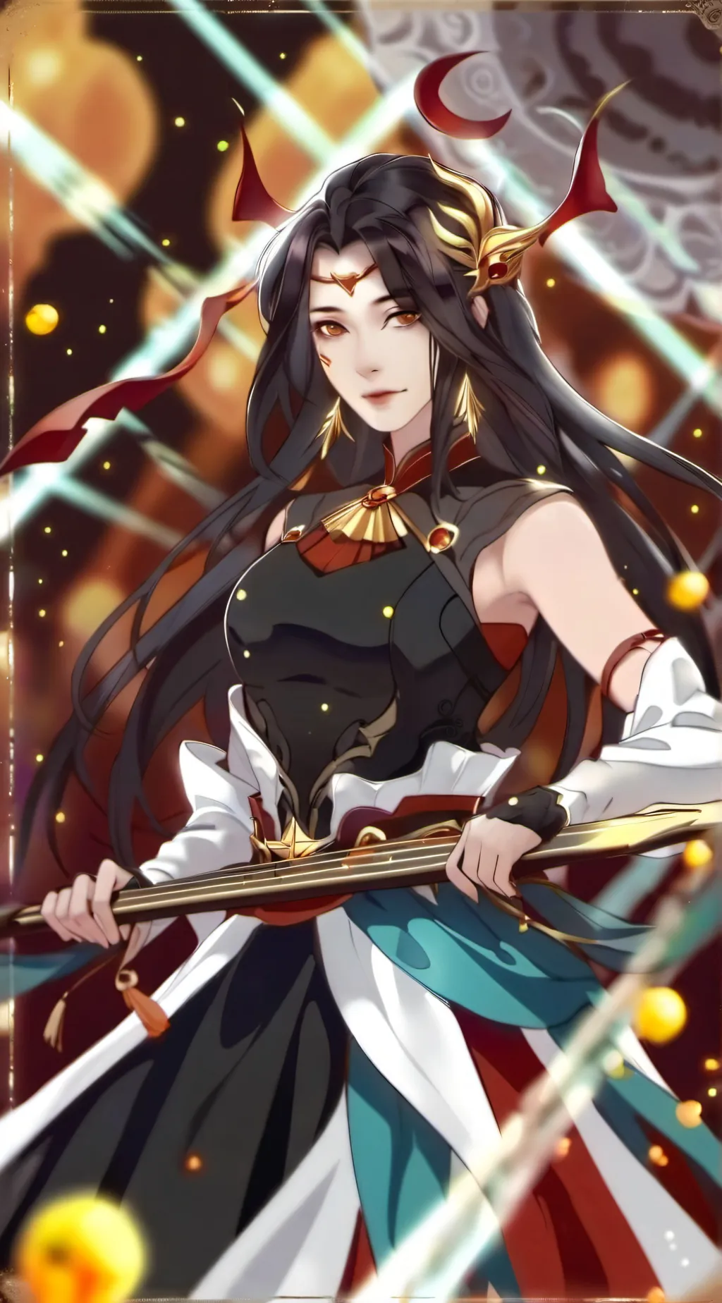 ai character: miss circle  background