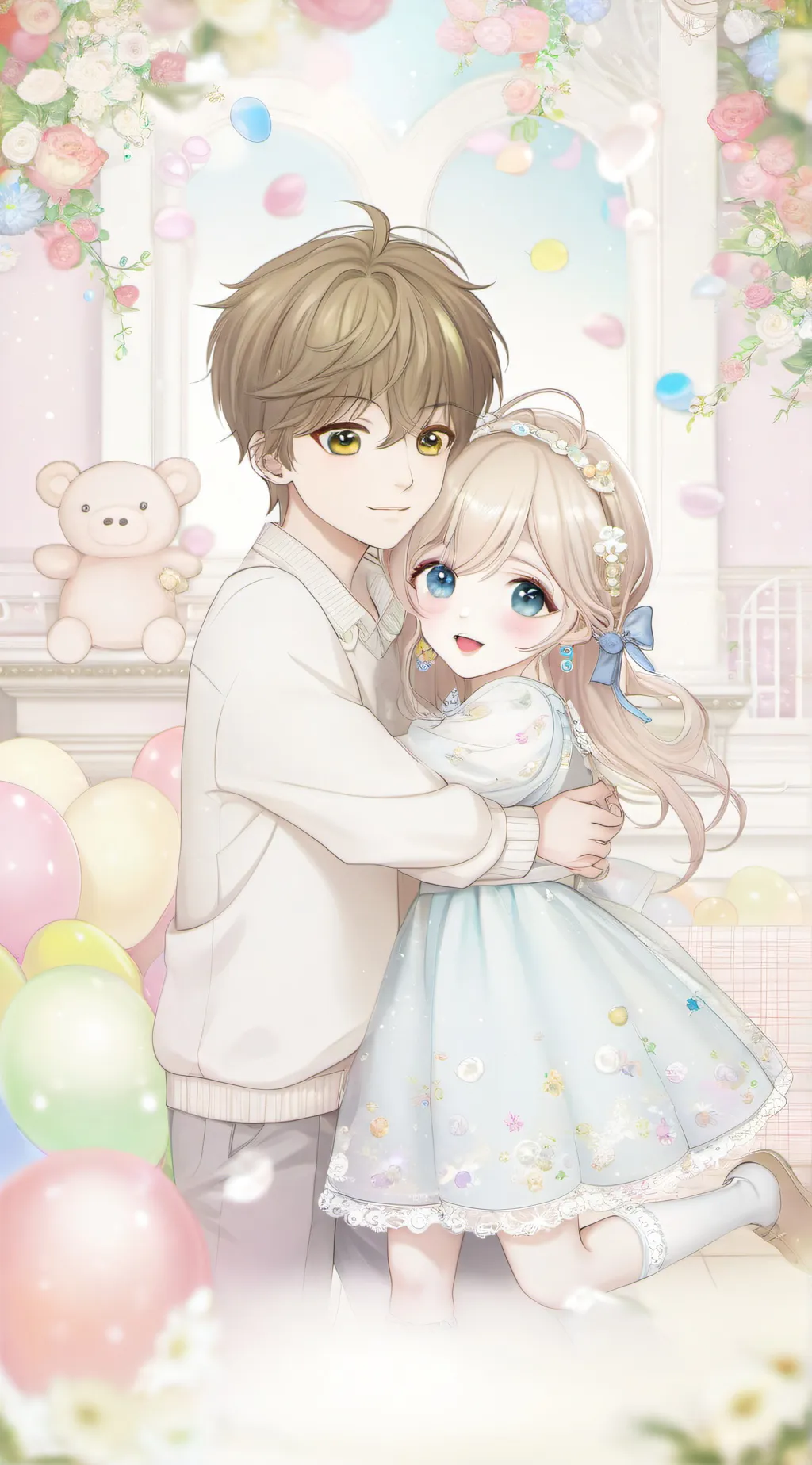 ai character: luna and cody background