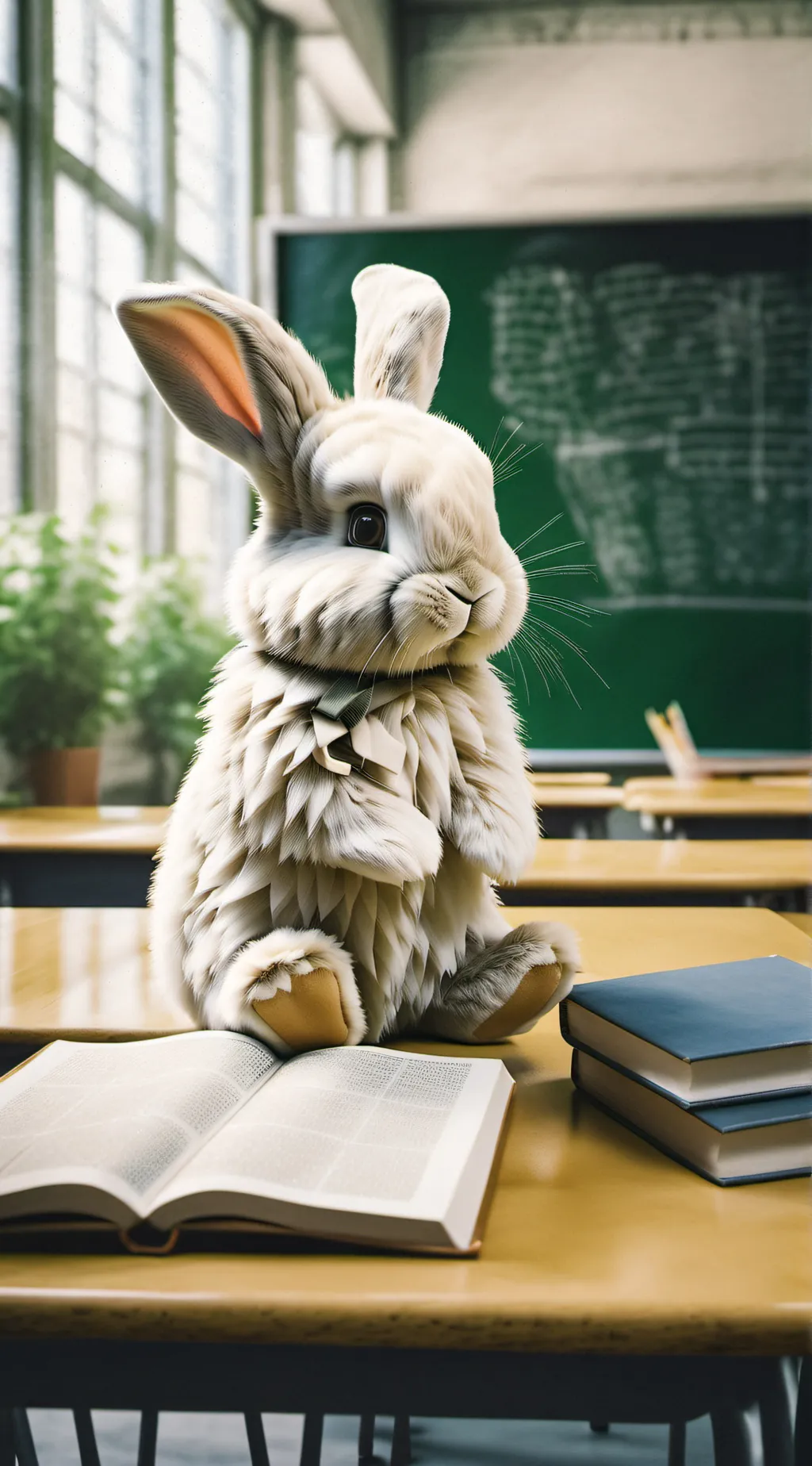 ai character: Bunny background