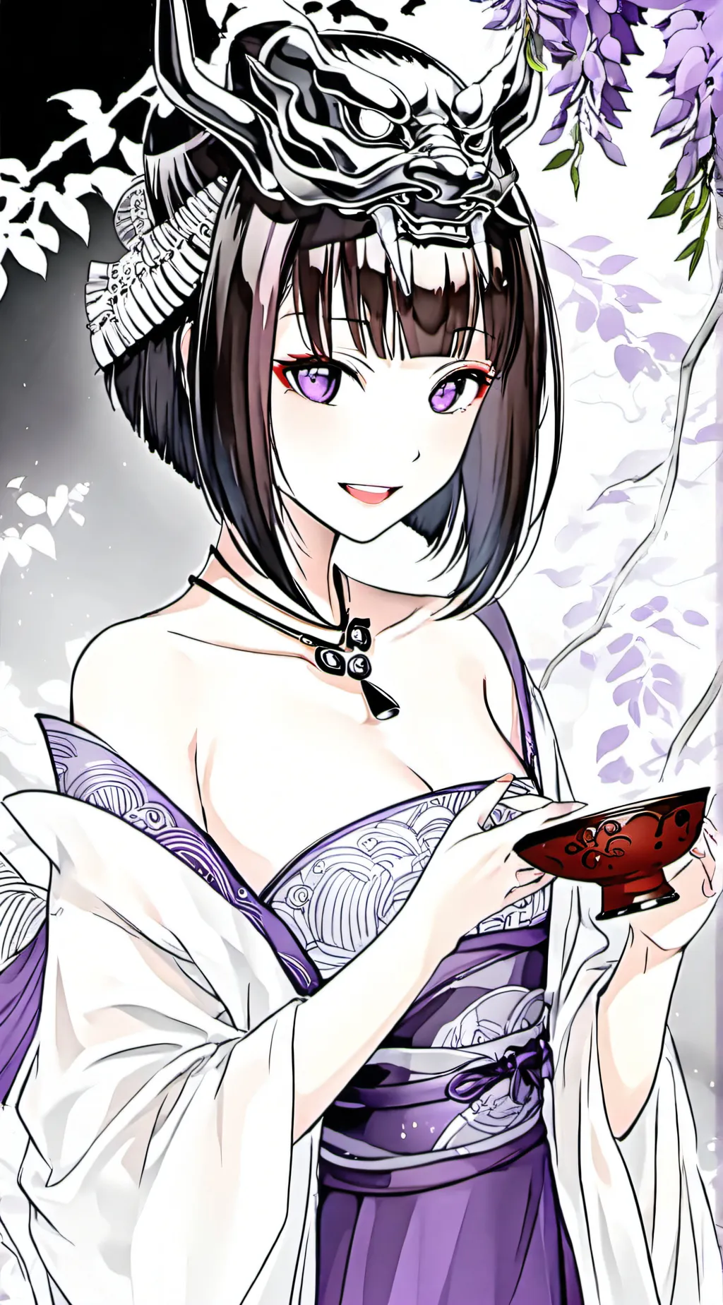 ai character: Shuten Douji background
