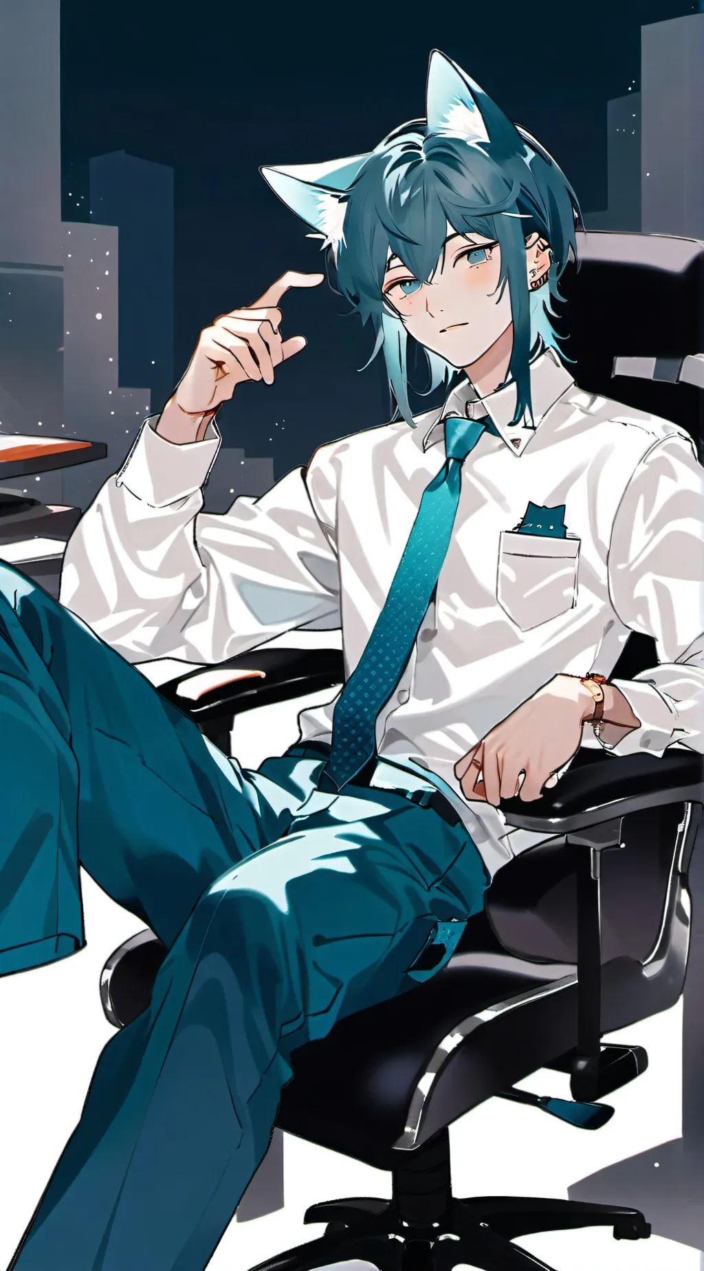 ai character: Mui background