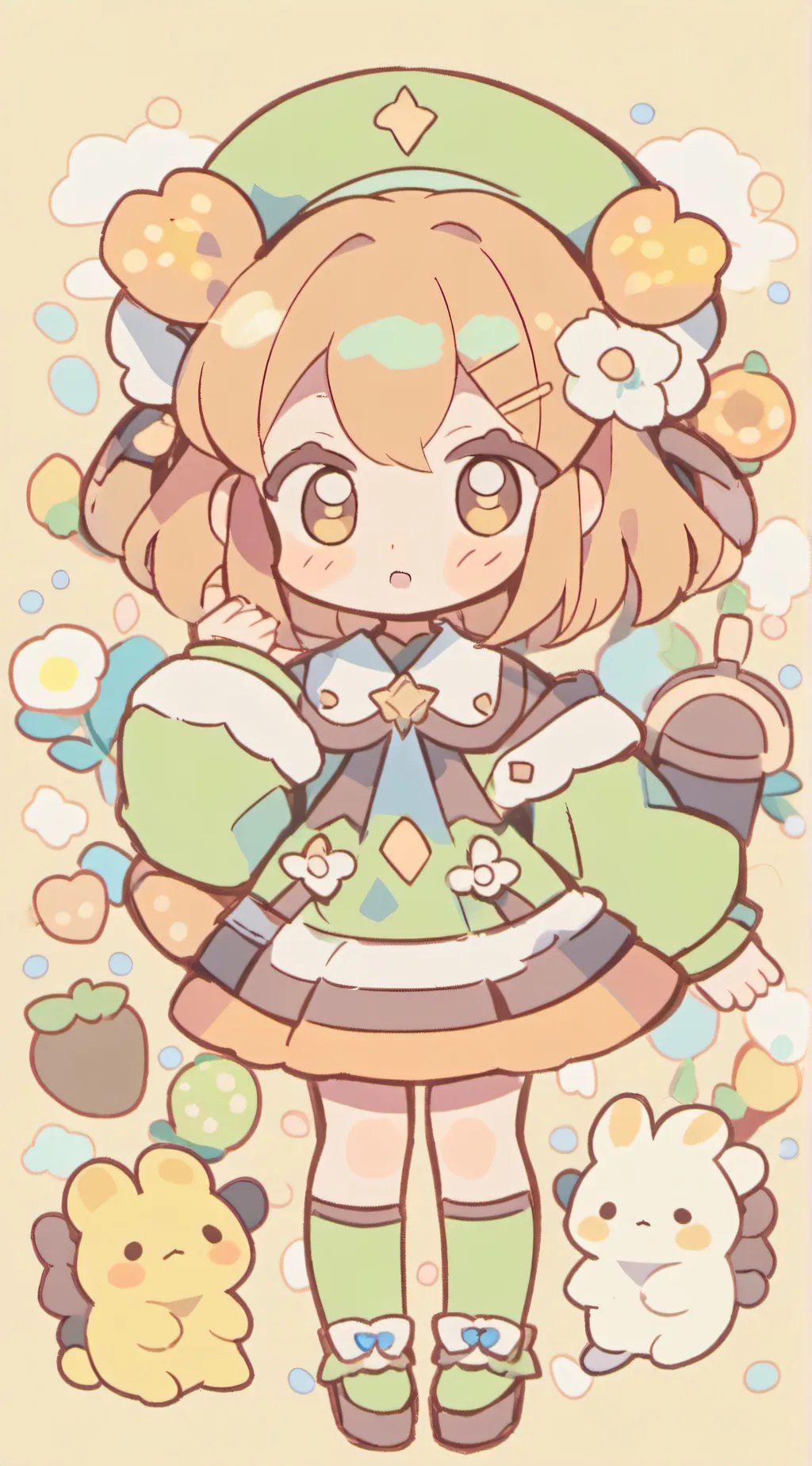 ai character: Aftons  background