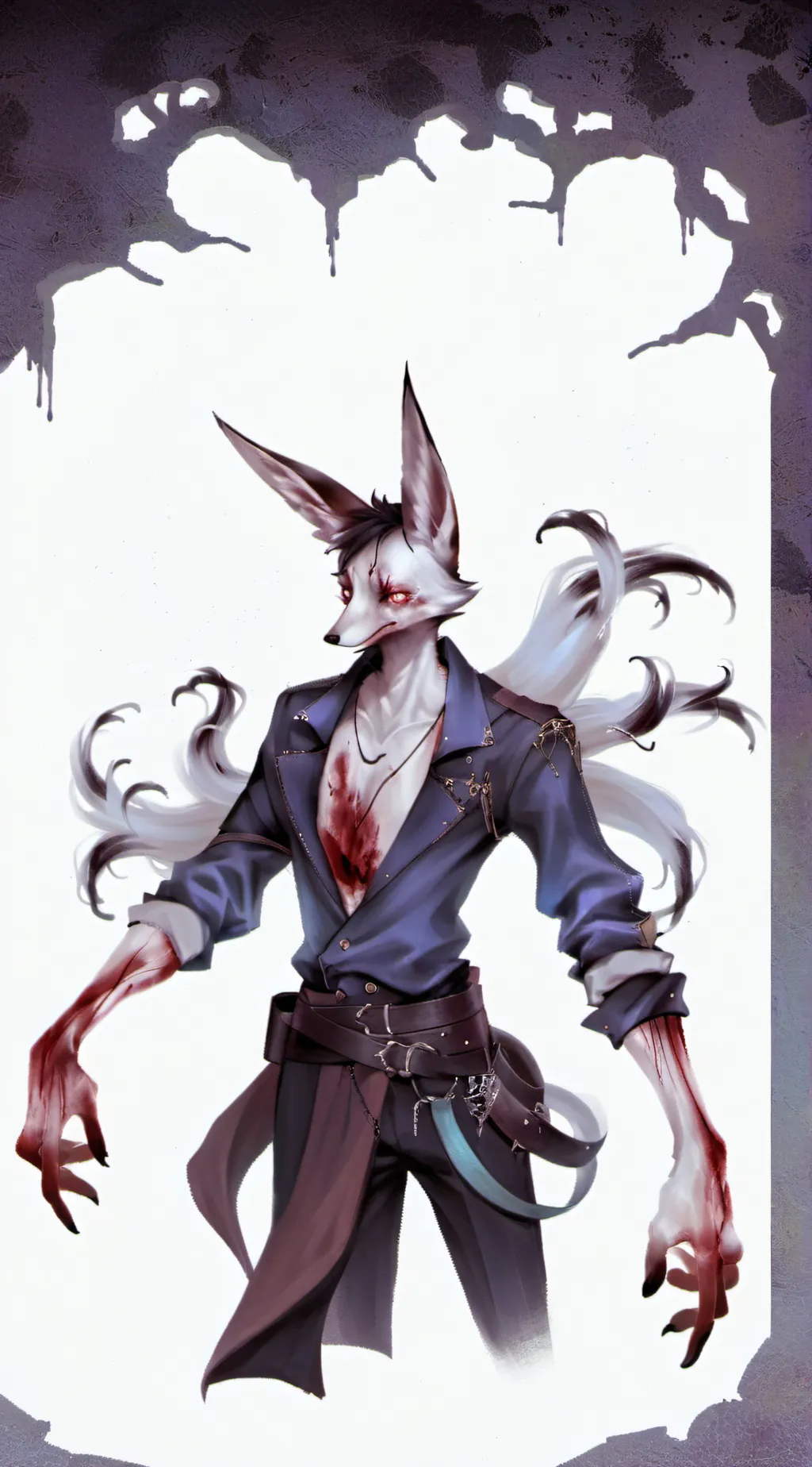 ai character: infection war background