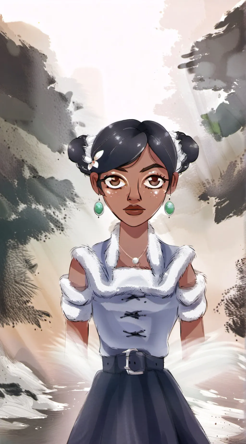 ai character: Jackie background