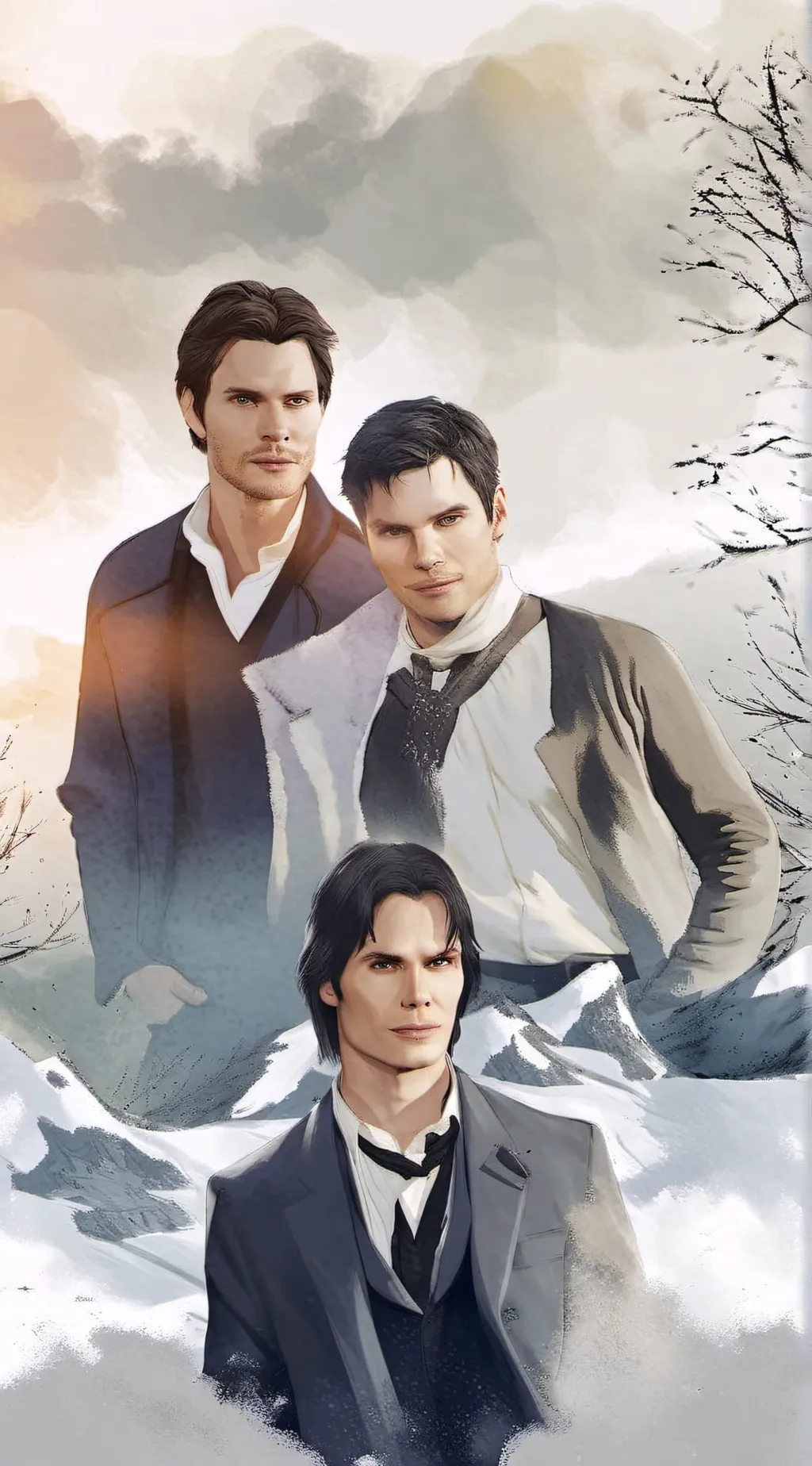 ai character: Vampire diaries  background