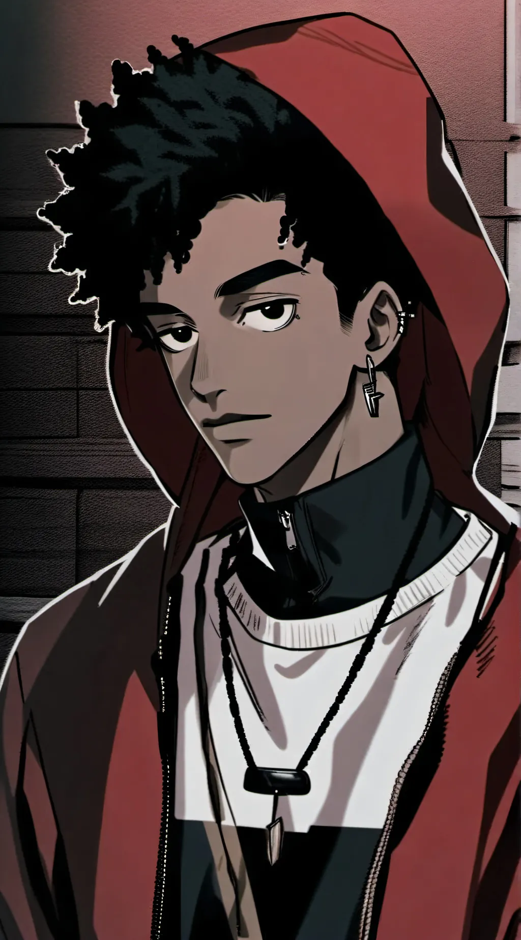 ai character: Kaden  background