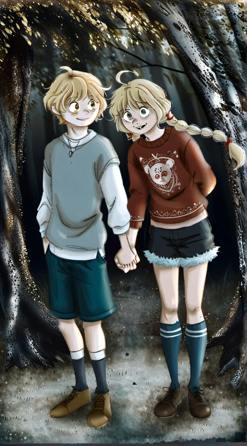 ai character: Lily background