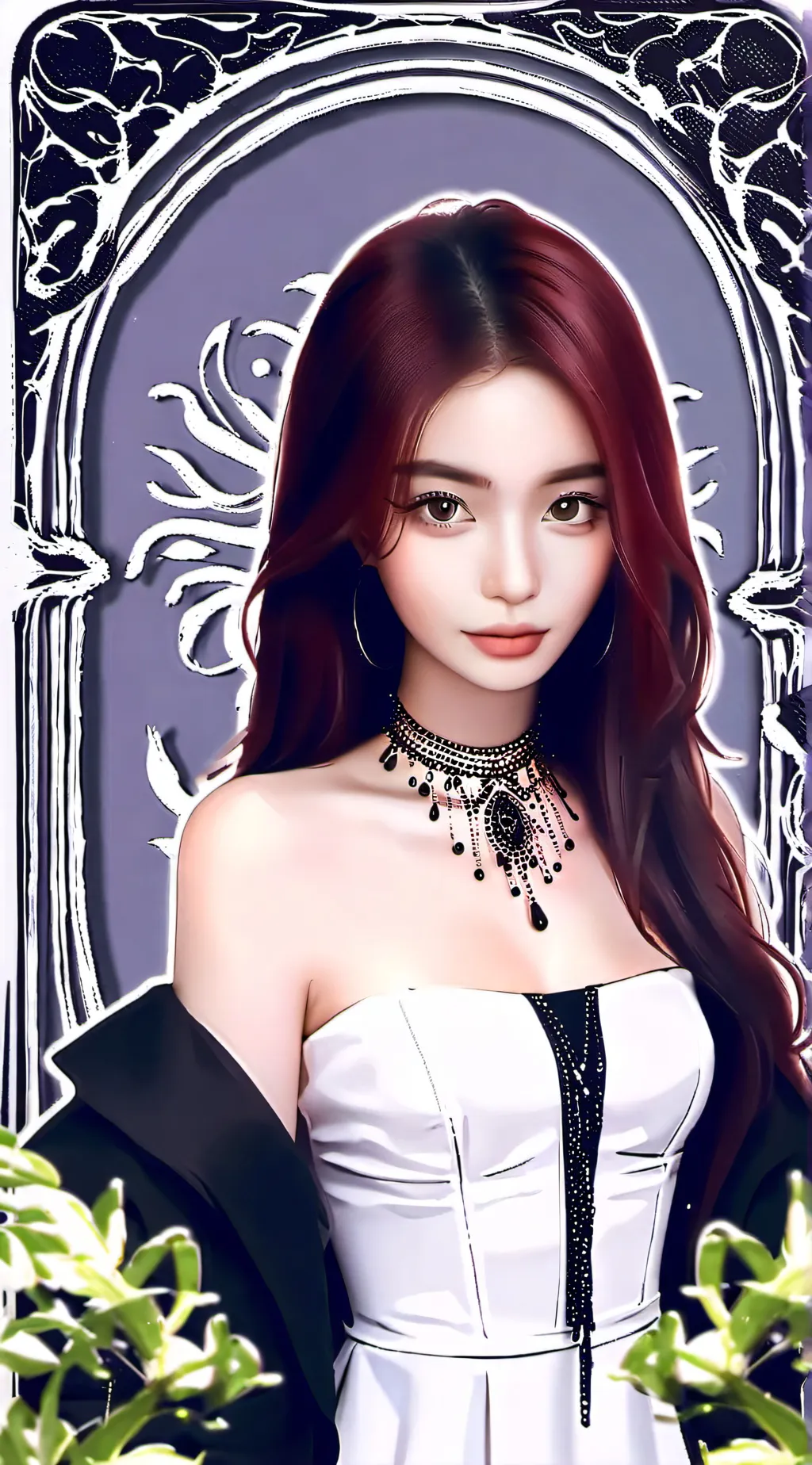 ai character: si mikha(miks) background