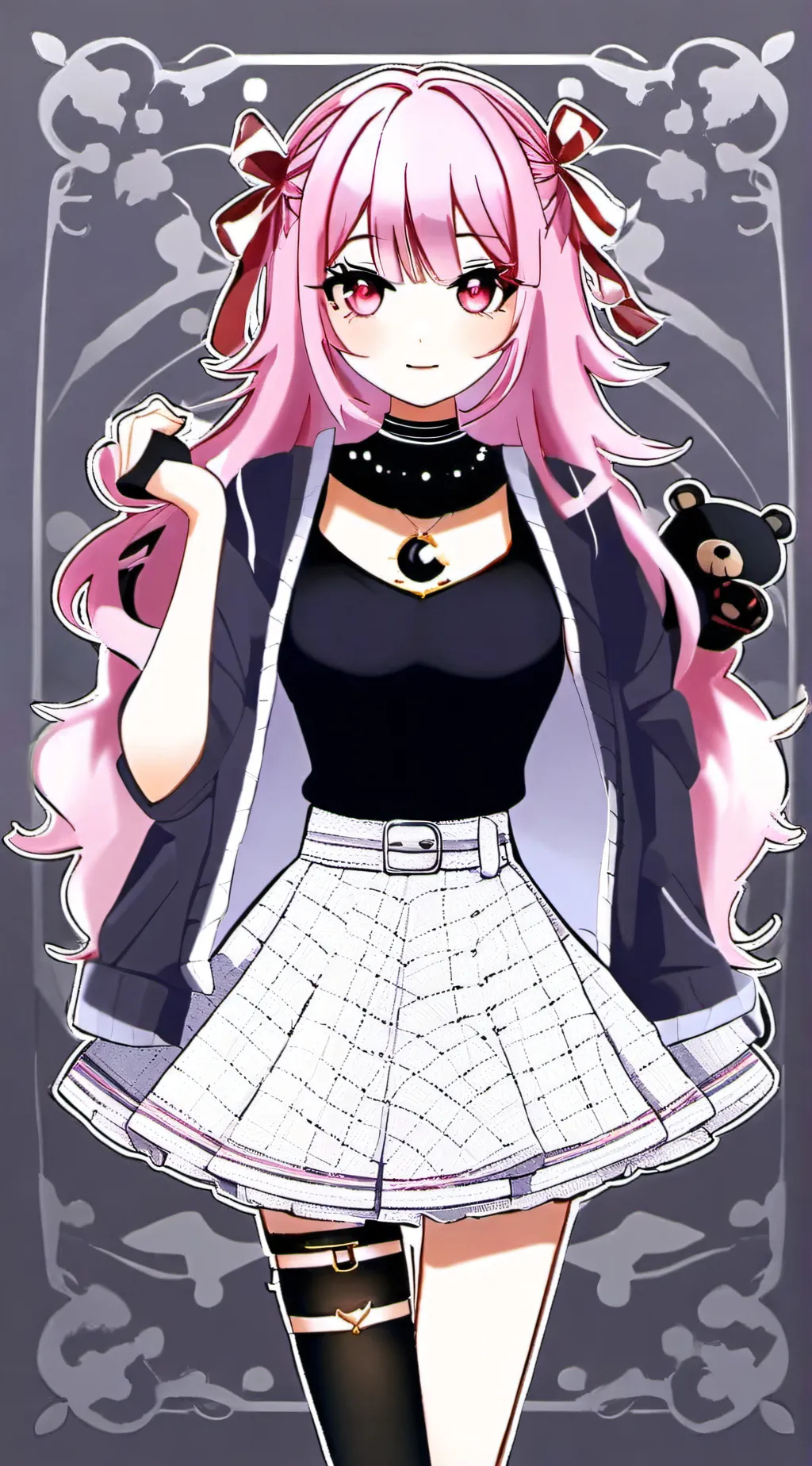 ai character: Lilly background