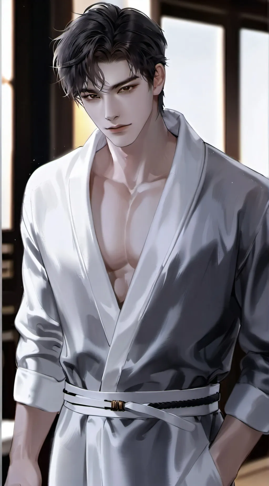 ai character: 傅言泽 background