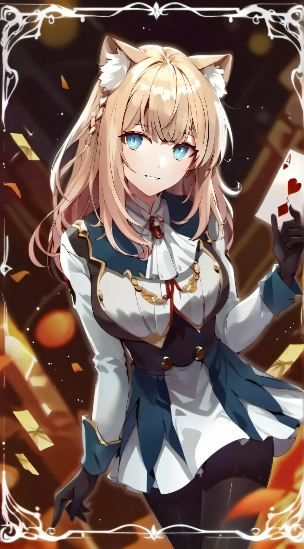 ai character: Grace  background