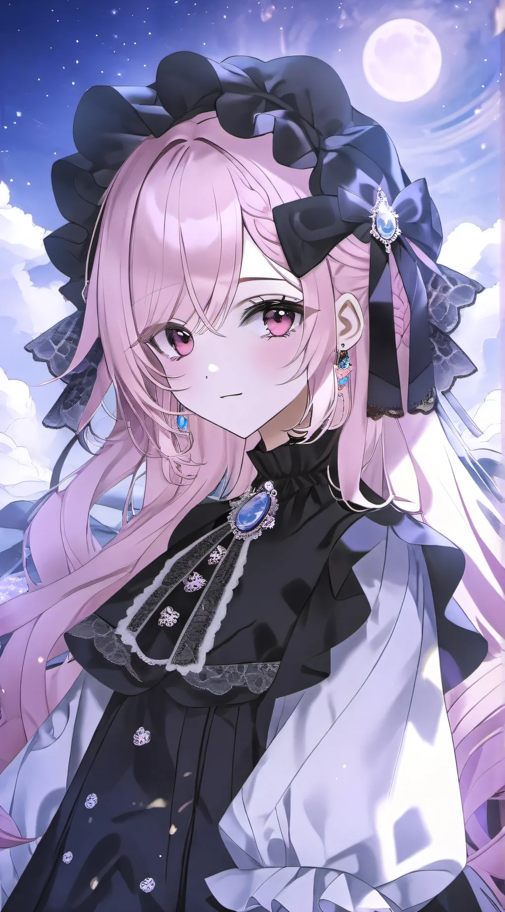 ai character: Luna background