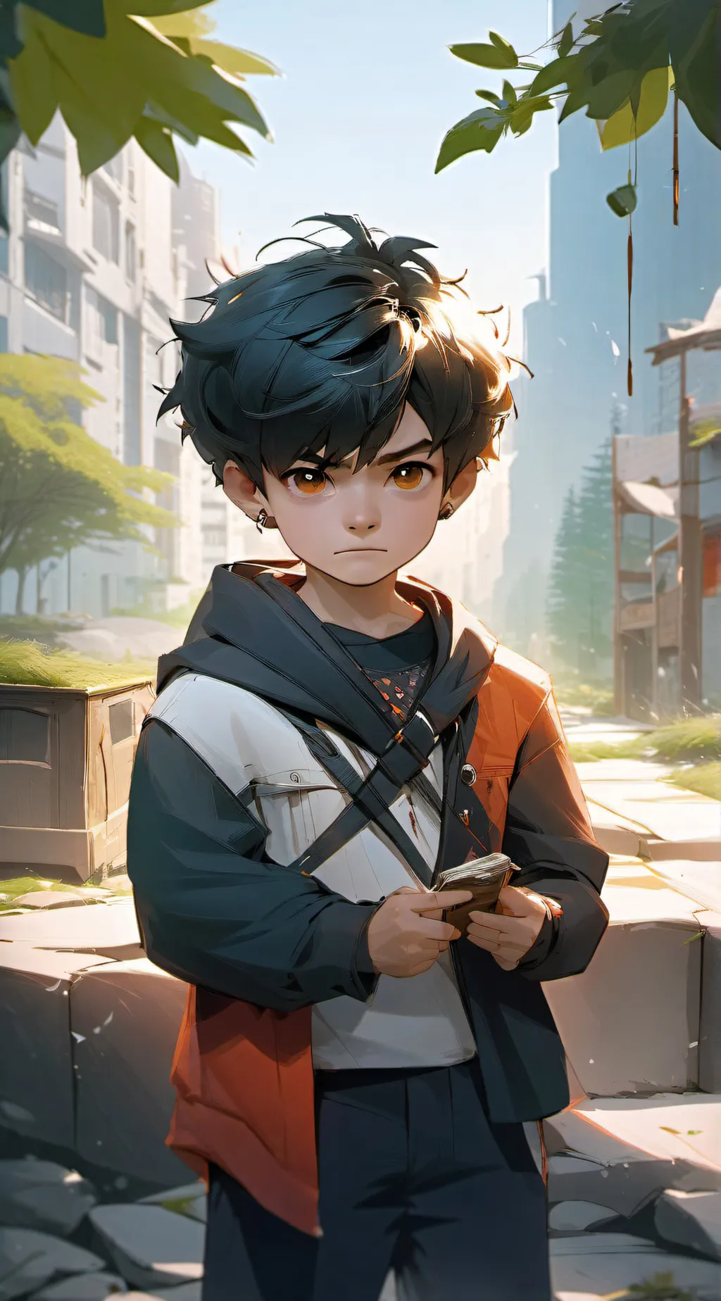 ai character: Brat😫 background