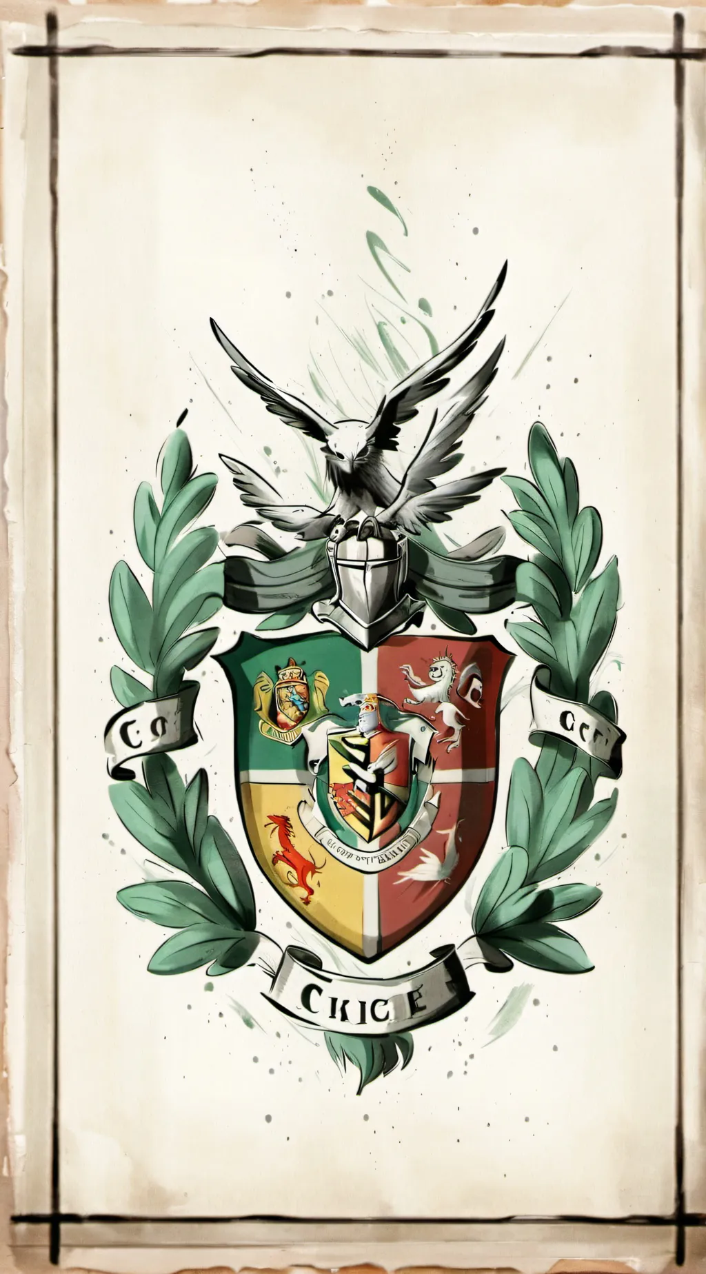 ai character: Hogwarts background