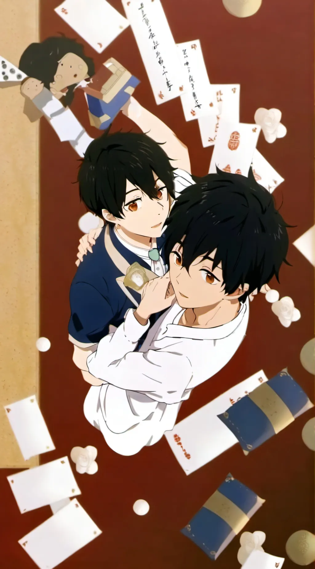 ai character: Daniel and enzo background