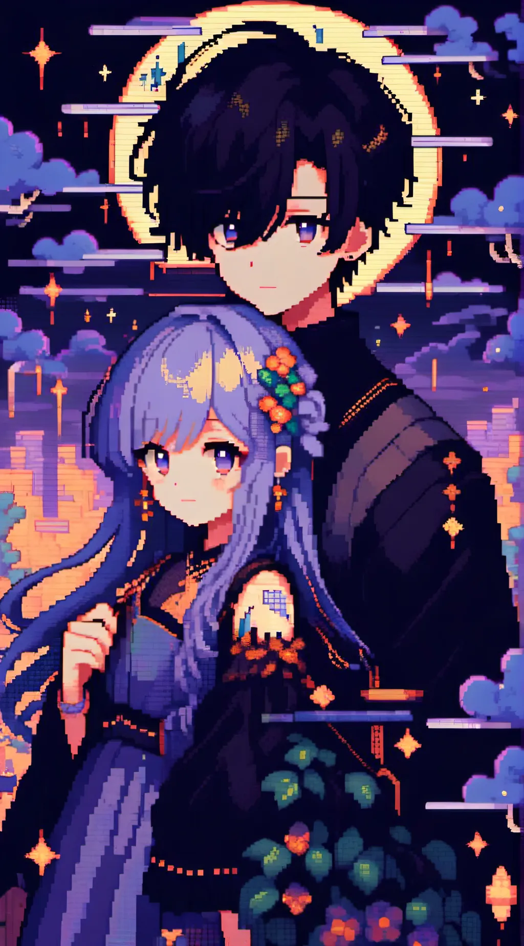 ai character: kai and lily background