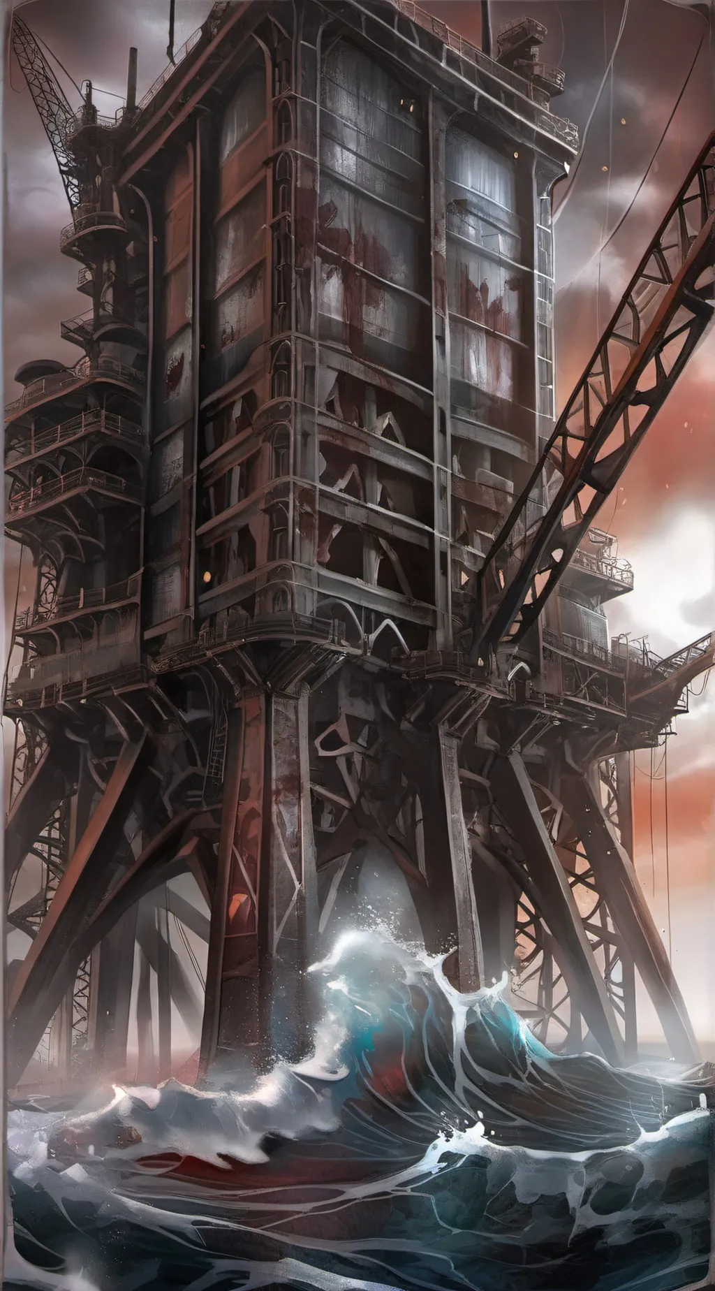 ai character: Underwater HH background